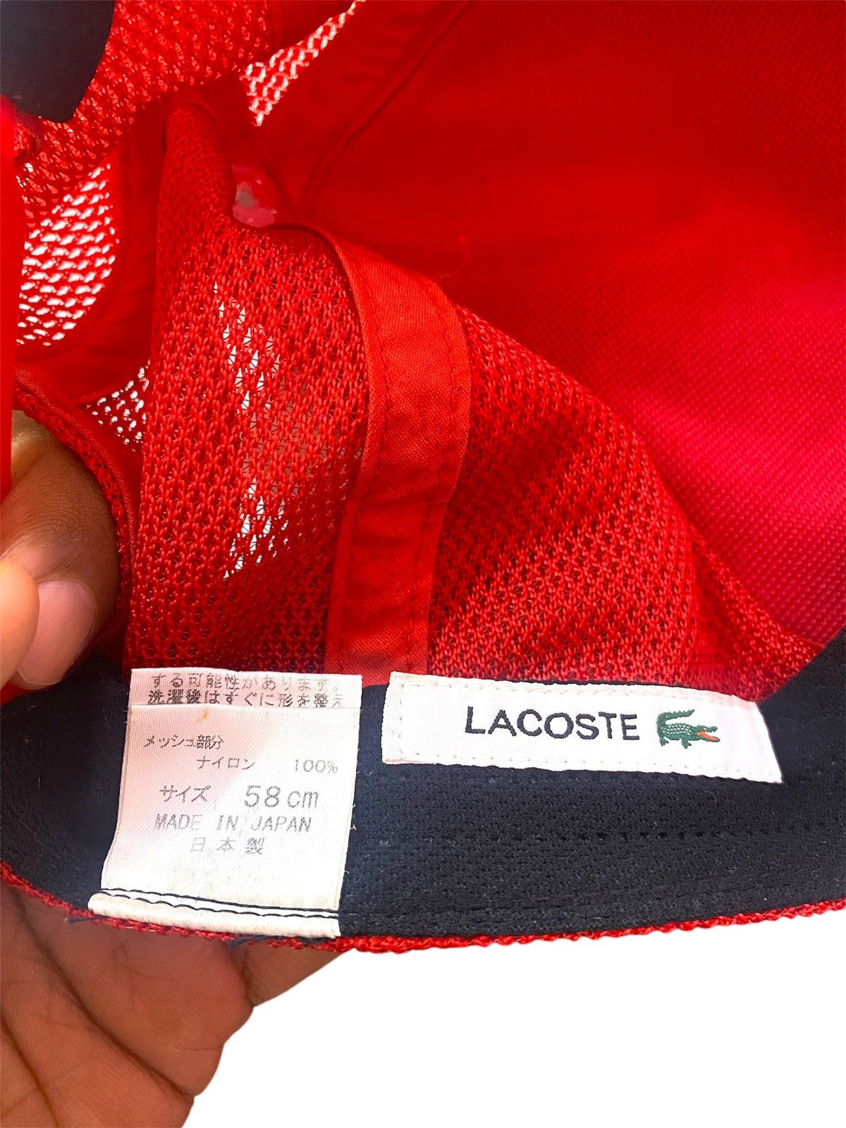 Lacoste × Vintage 🔥 accept offer 🔥 Vintage Lacoste Hats - Made in Japan Size ONE SIZE - 7 Thumbnail