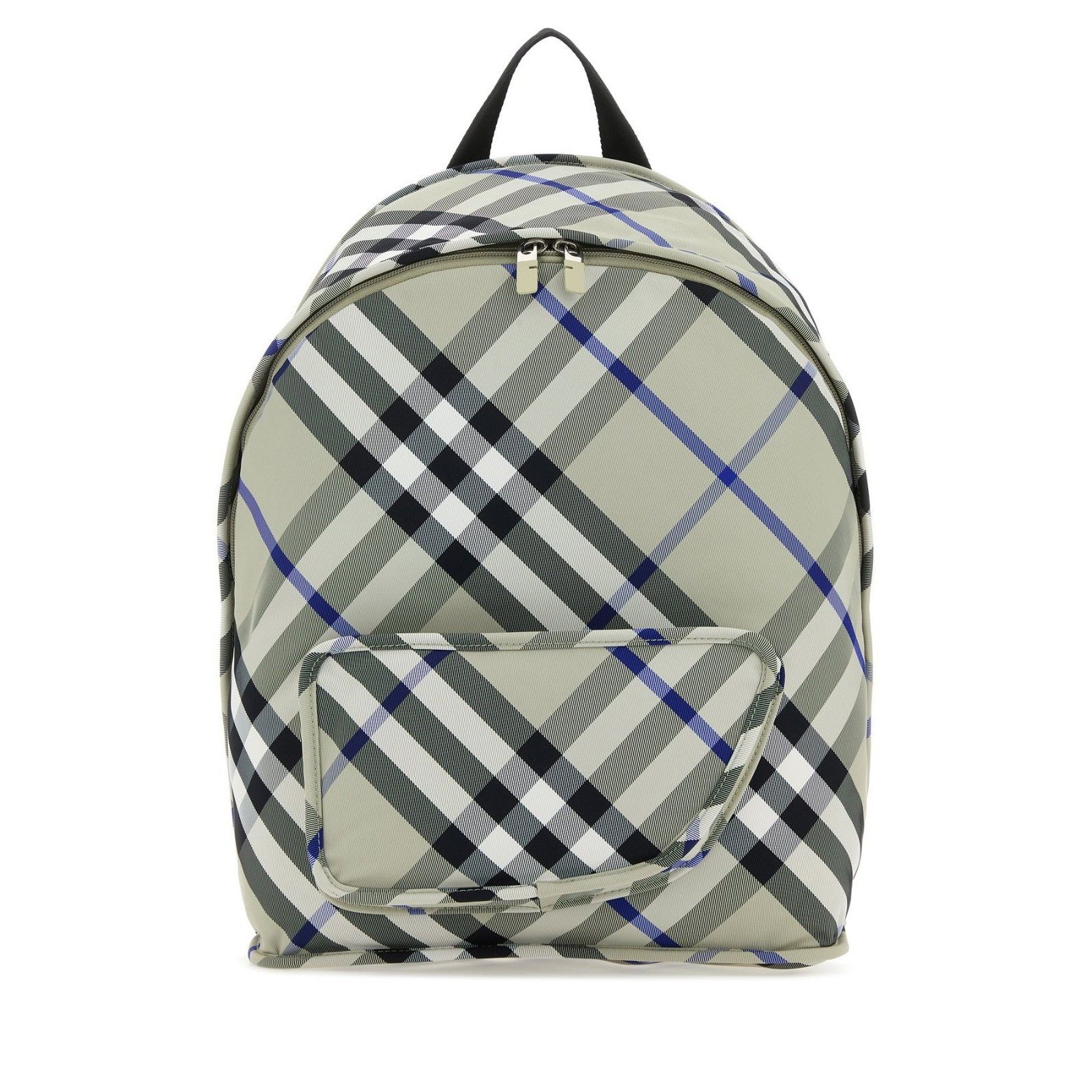 Burberry BURBERRY Shield Check Beige Nylon Backpack New And Authentic Size ONE SIZE - 5 Thumbnail