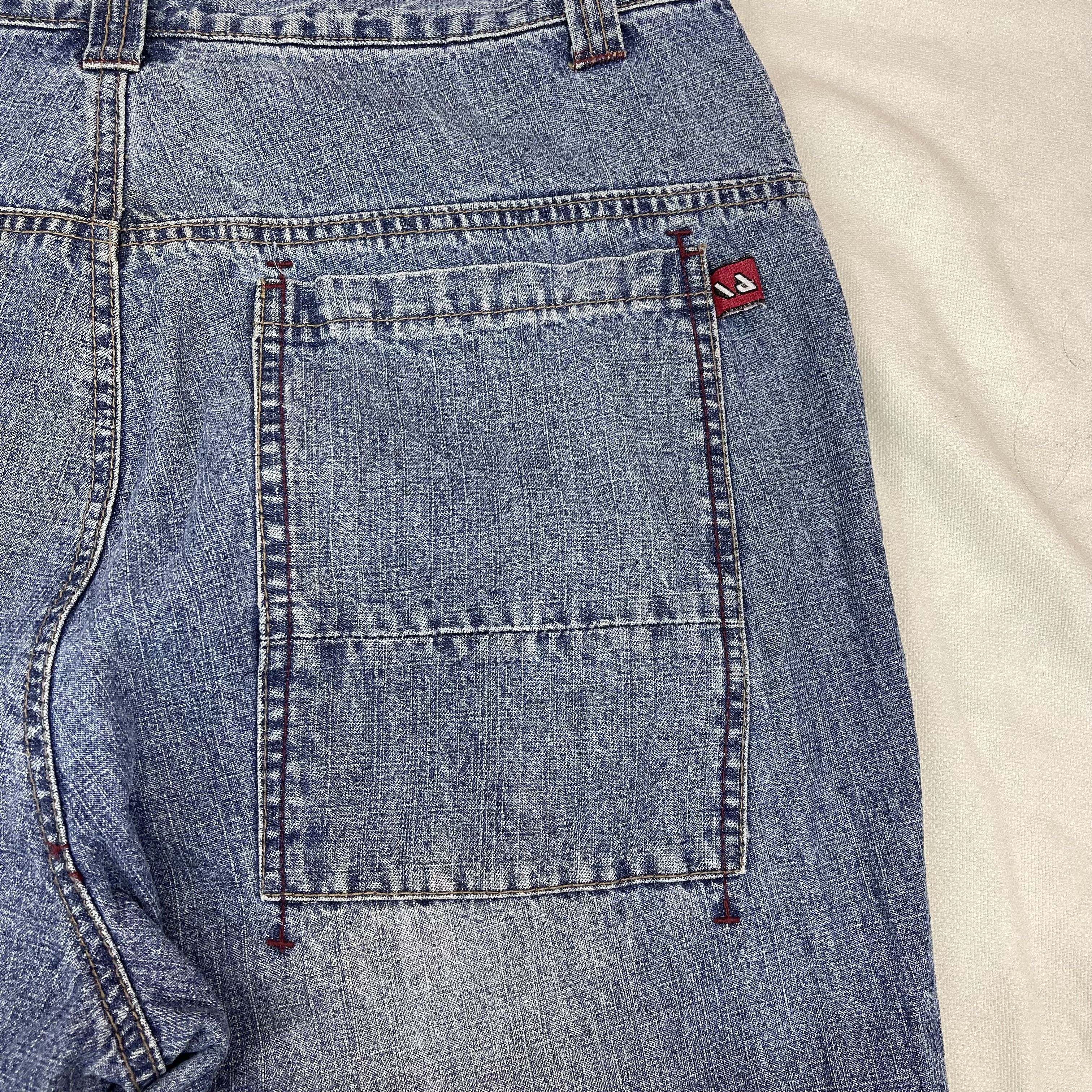 Japanese Brand IGNITION JEAN Denim Patch Logo Design #1290/AS Size US 36 / EU 52 - 11 Thumbnail