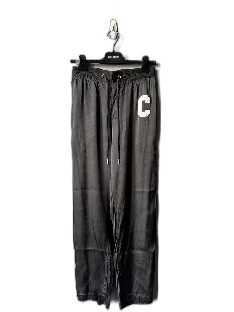 Celine Celine Black Satin Long Pants Size 36 Size US 36 / EU 52 - 1 Thumbnail