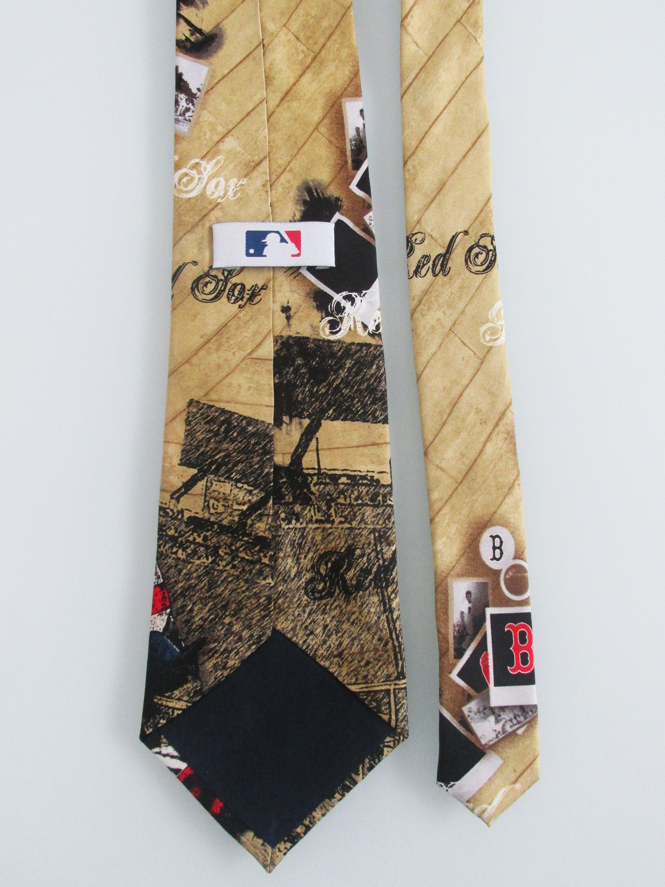 MLB Boston Red Sox MLB (NWOT) Men's Silk Tie Size ONE SIZE - 4 Thumbnail