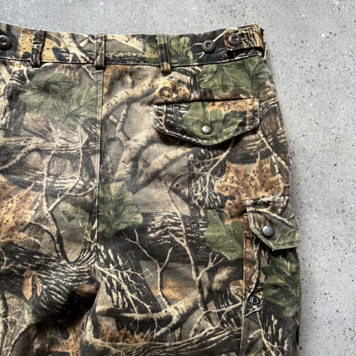 If Six Was Nine Realtree Camo Vintage Y2K Cargo Pants Size US 32 / EU 48 - 10 Thumbnail