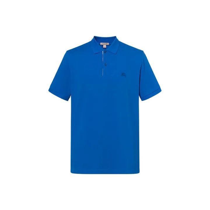 Burberry Burberry Burberry Casual Blue Polo Shirt for Men-2507 Size US S / EU 44-46 / 1 - 1 Thumbnail