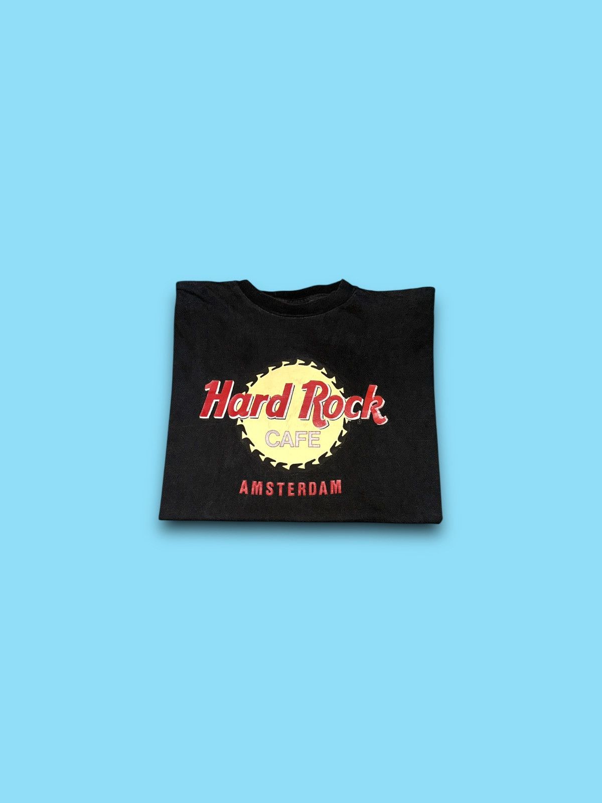 Hard Rock Cafe Vintage Hard Rock Cafe Amsterdam single stitch t-shirt black Size US XL / EU 56 / 4 - 1 Thumbnail