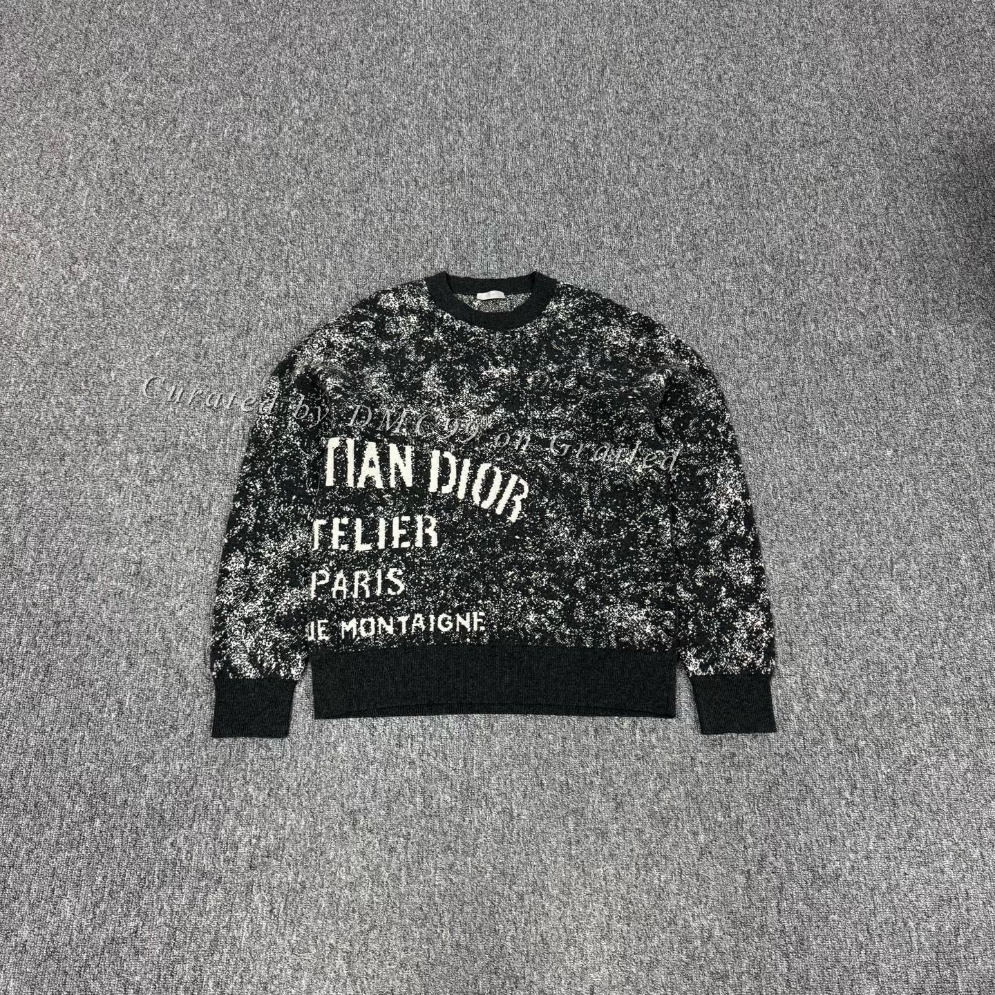Dior Dior Letter Slogan Knit Sweater M Size US M / EU 48-50 / 2 - 1 Thumbnail