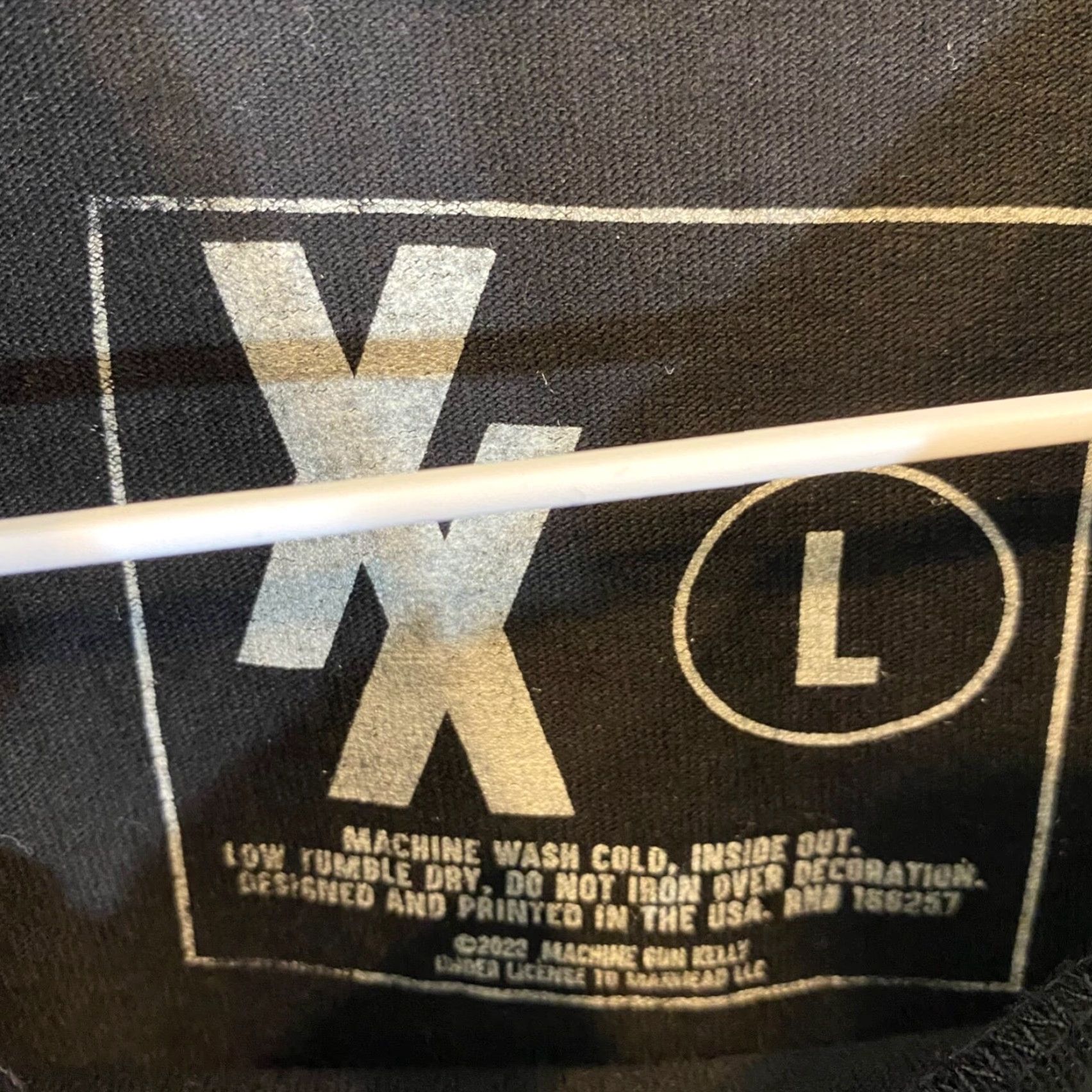 Vintage Machine Gun Kelly Shirt Mens Large Black Music Tee Authentic Size US L / EU 52-54 / 3 - 3 Thumbnail