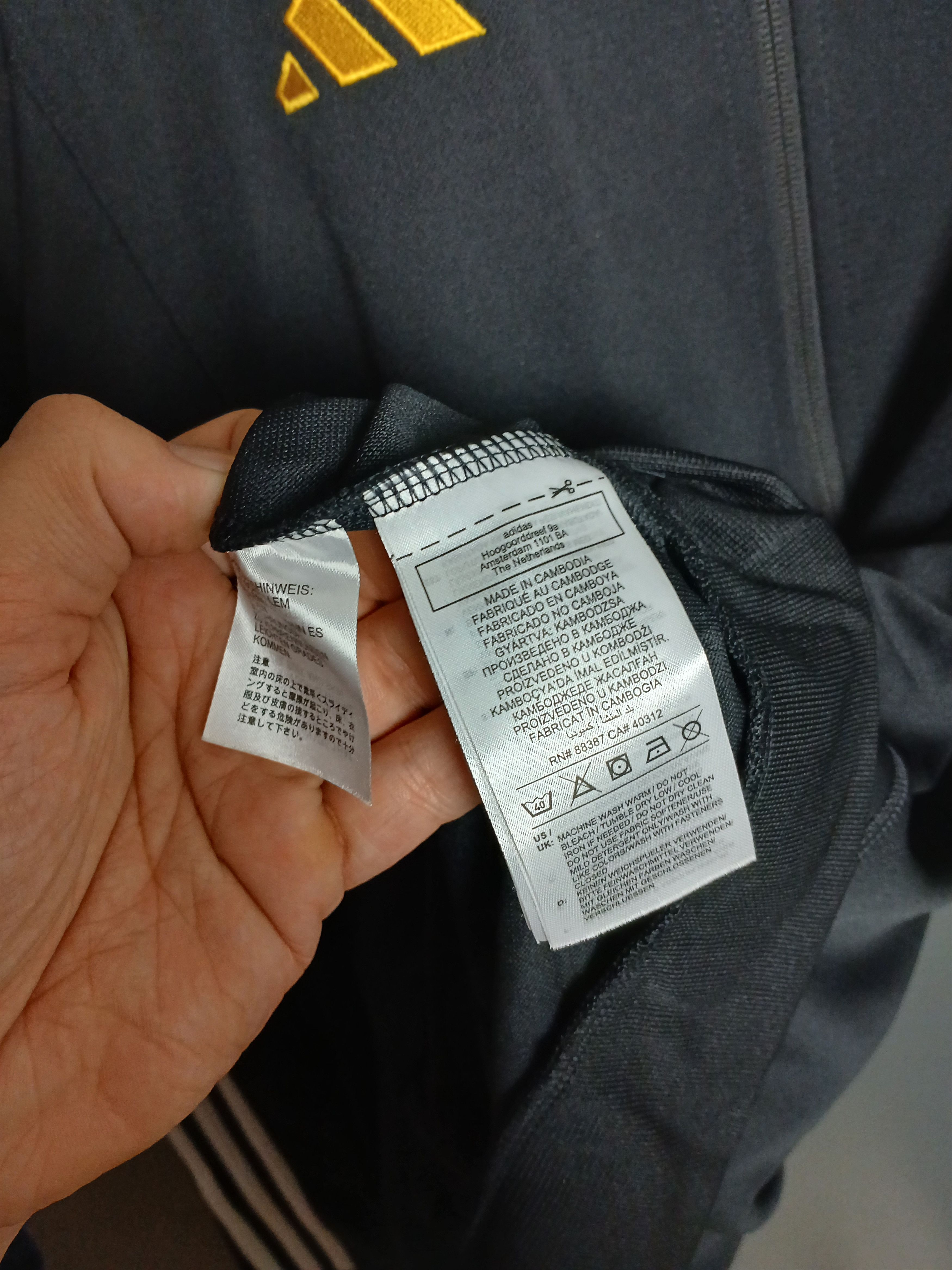 Adidas Juventus Training Football Jacket Size US XL / EU 56 / 4 - 8 Thumbnail