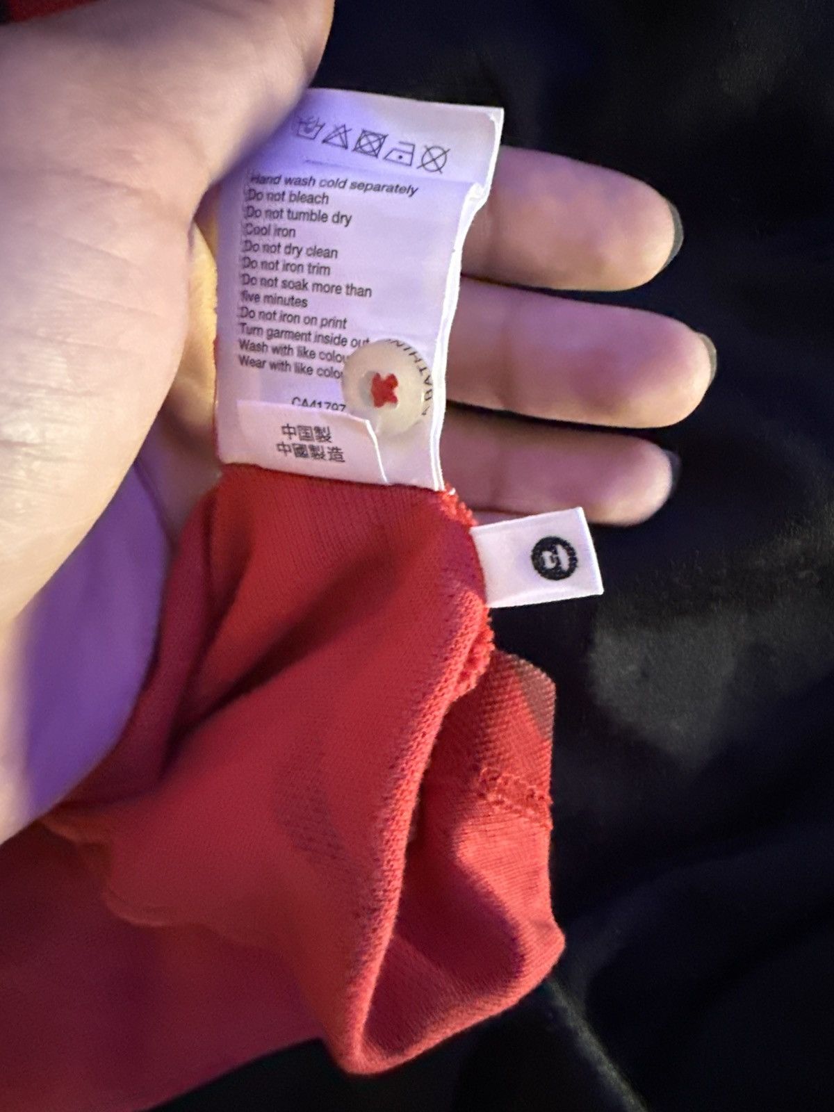Nigo Red Camo Bape button up shirt Size US M / EU 48-50 / 2 - 1 Thumbnail