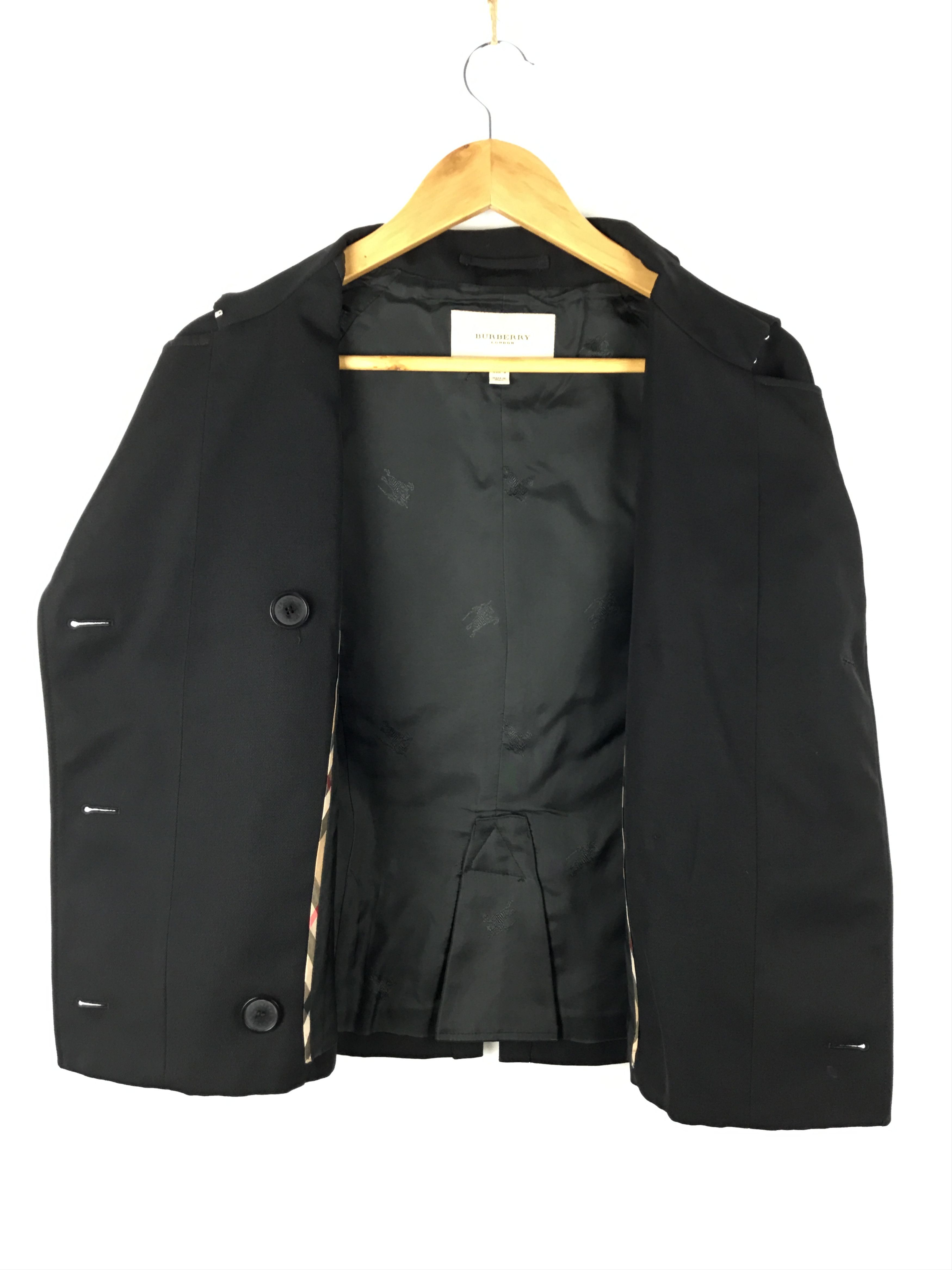Burberry × Designer Burberry Cropped Top Trench Coat Size S / US 4 / IT 40 - 3 Thumbnail