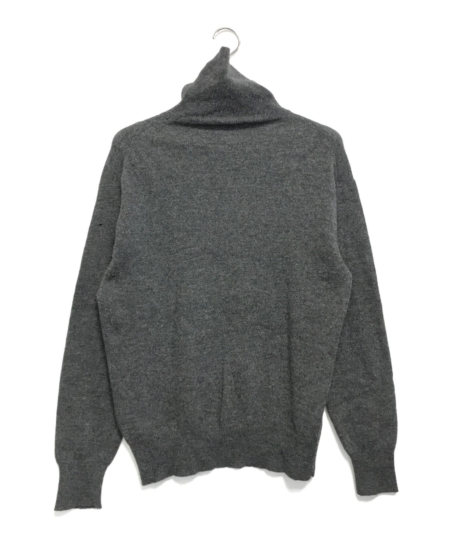 Comme des Garcons Homme 🐎 2003 Wool Turtleneck Size US M / EU 48-50 / 2 - 2 Thumbnail