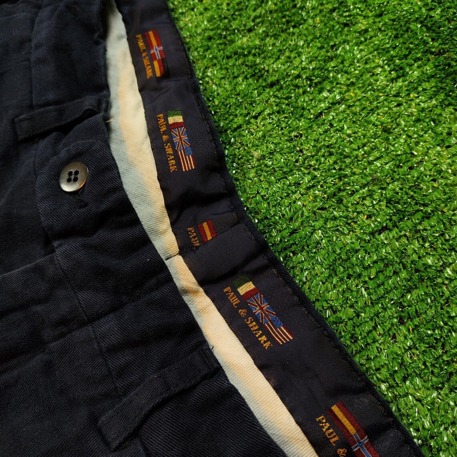 Paul & Shark Vintage Paul & Shark Pants 32 Navy Straight Leg wool blend Size US 32 / EU 48 - 10 Thumbnail