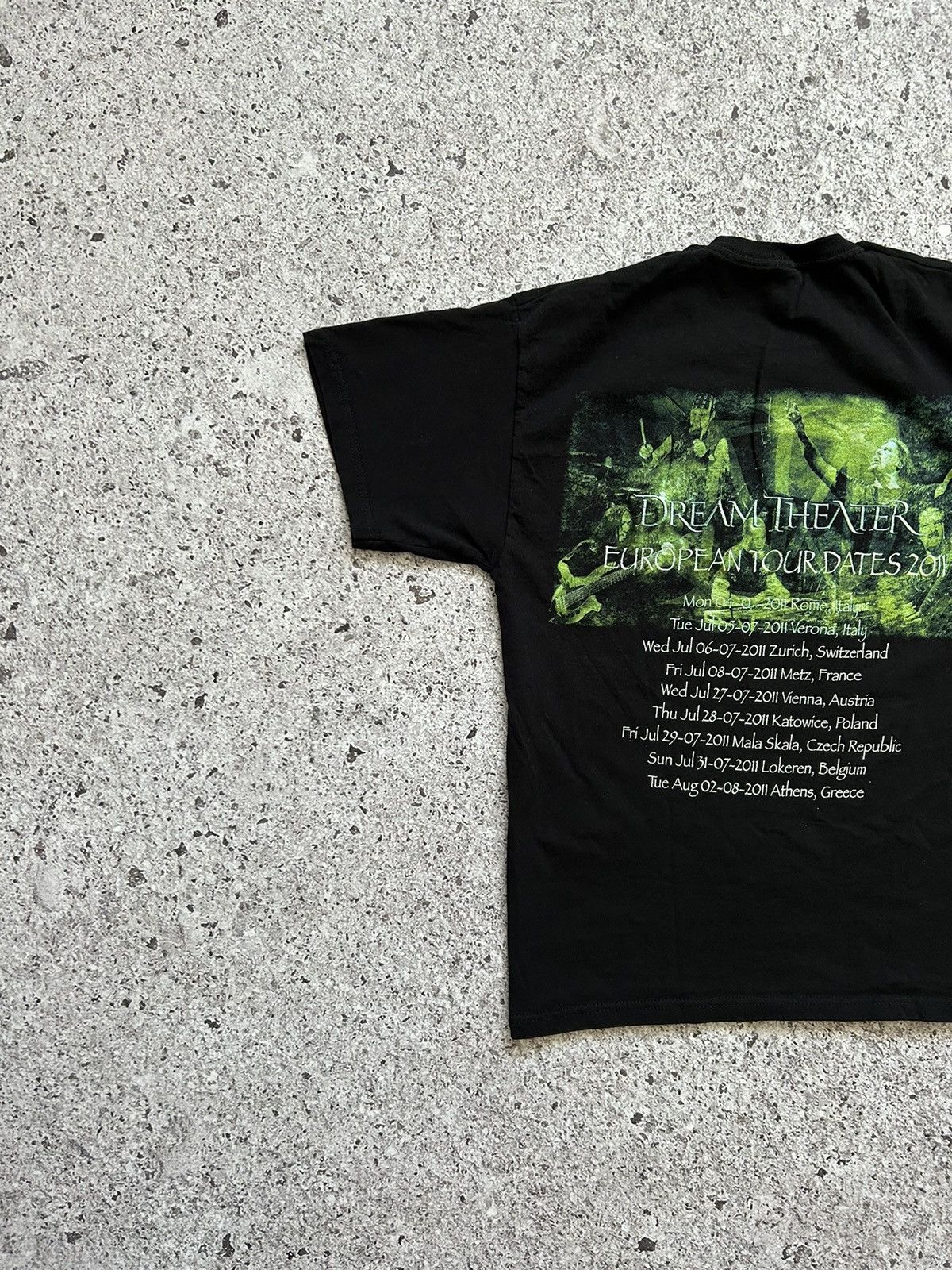 Band Tees × Vintage Vintage Dream Theater European Tour Dates 2011 Band T-Shirt Size US S / EU 44-46 / 1 - 7 Thumbnail