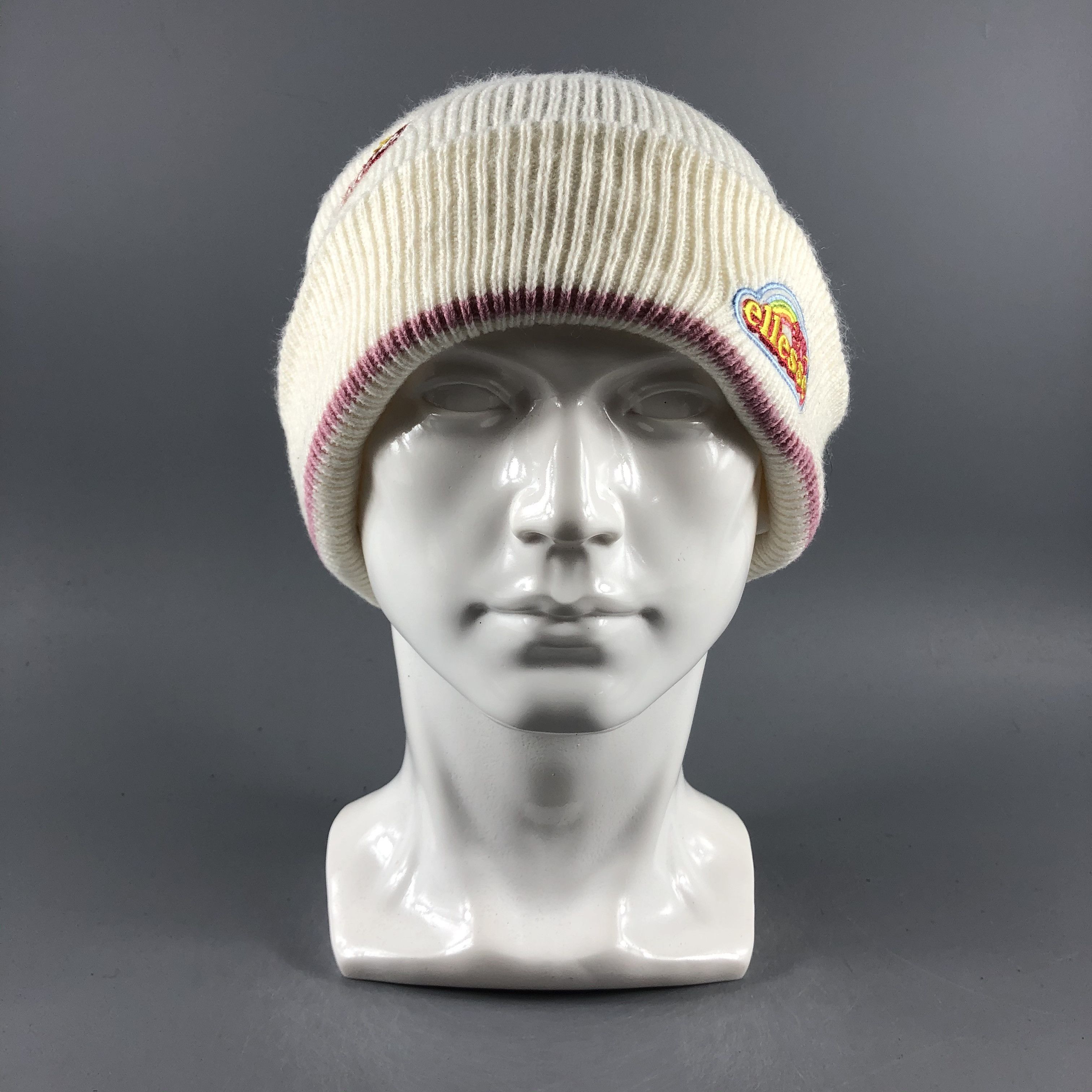Ellesse × Vintage Womens Ellesse Beanie Snow Hat Snow Cap -D080 Size ONE SIZE - 9 Thumbnail