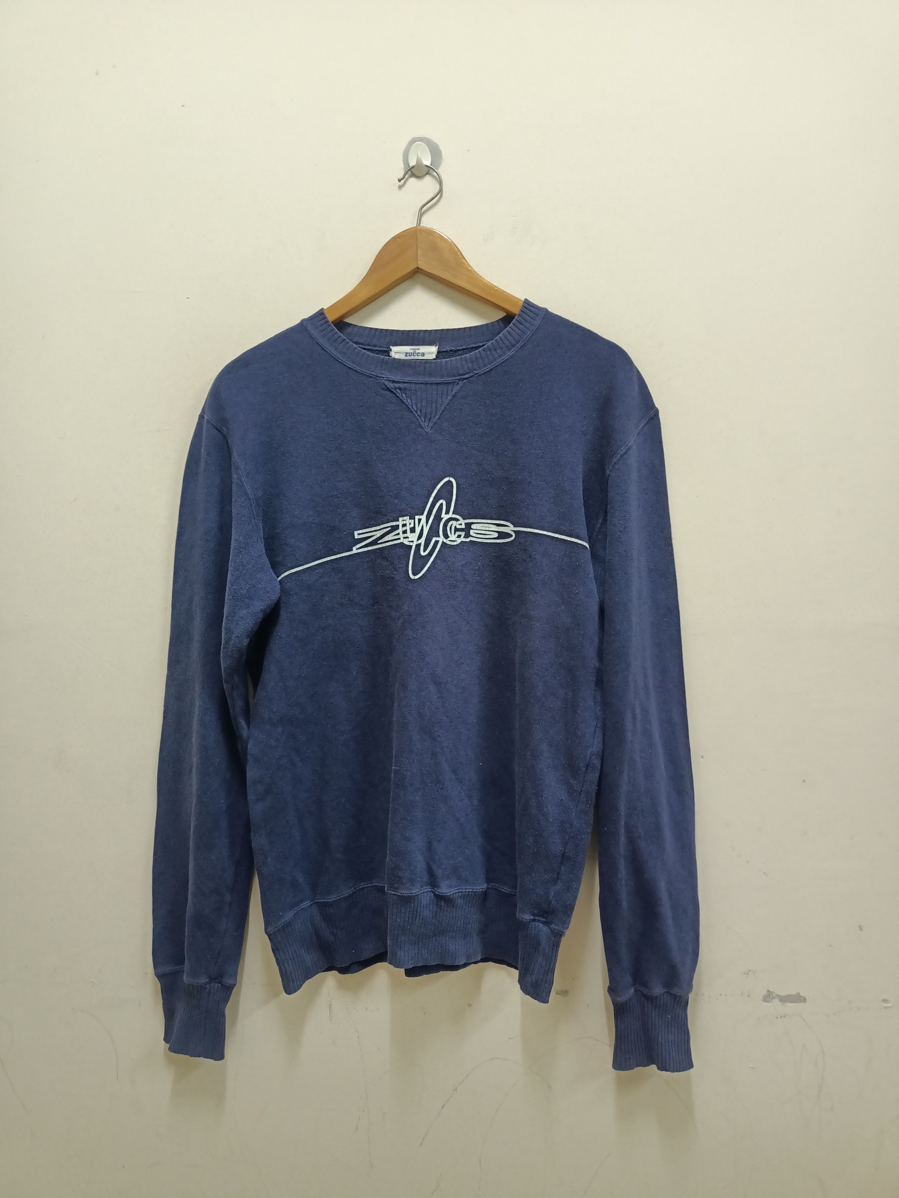 トップス CABANE de ZUCCa - fur custom sweatshirt CABANE de ZUCCa × Designer CABANE DE ZUCCA long sweatshirt