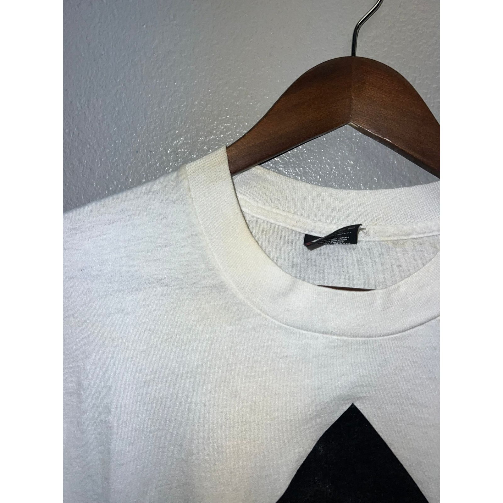 Fruit Of The Loom Vintage Cheerleading Shirt Rocket White USA Made Tee 90s XL Size US XL / EU 56 / 4 - 5 Thumbnail