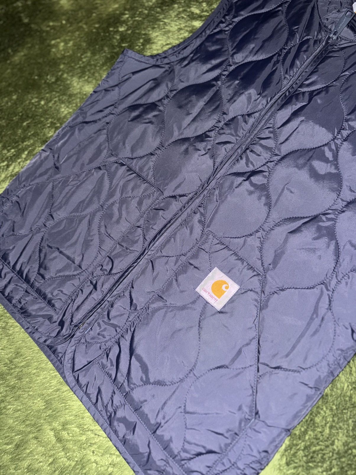 Carhartt Wip [M] Carhartt WIP Quilted Camp Liner Vest Navy Size US M / EU 48-50 / 2 - 3 Thumbnail