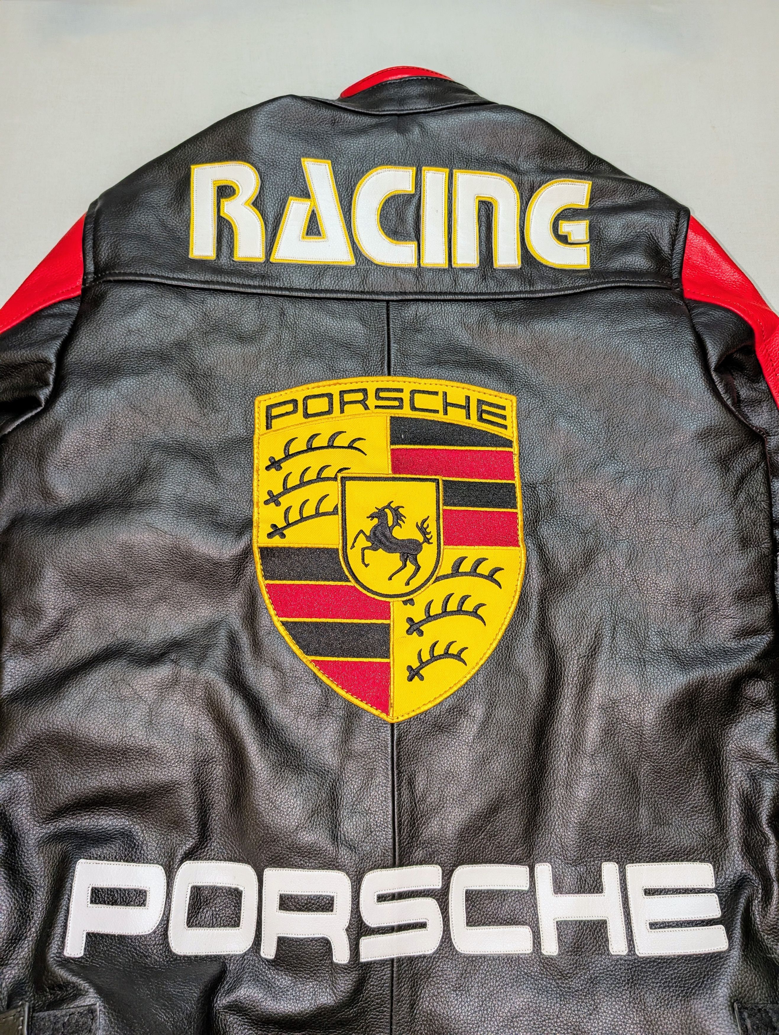 Porsche Design 🔥 PORSCHE 911 Turbo 💥 RARE LEATHER JACKET STREETWEAR Size US S / EU 44-46 / 1 - 10 Thumbnail