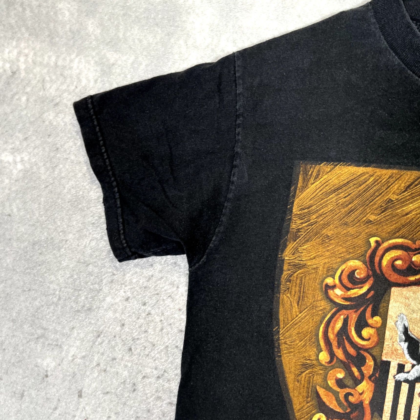 Vintage A1 Harry Potter Hufflepuff Shield Shirt Adult Small Black Movie Promo Mens Size US S / EU 44-46 / 1 - 5 Thumbnail
