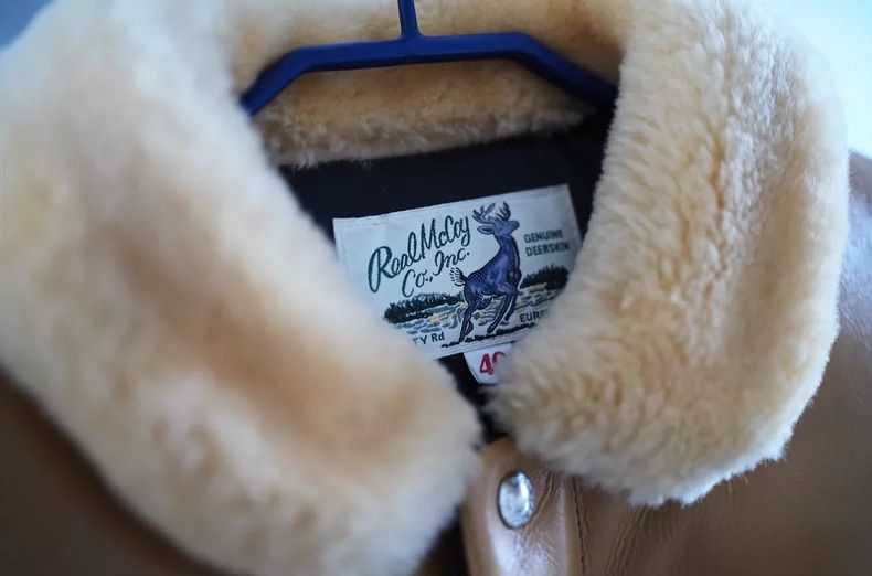 The Real McCoy's The Real McCoys Sise40 S Leather Vest, Shoulder Width 44-45 Size US M / EU 48-50 / 2 - 2 Thumbnail