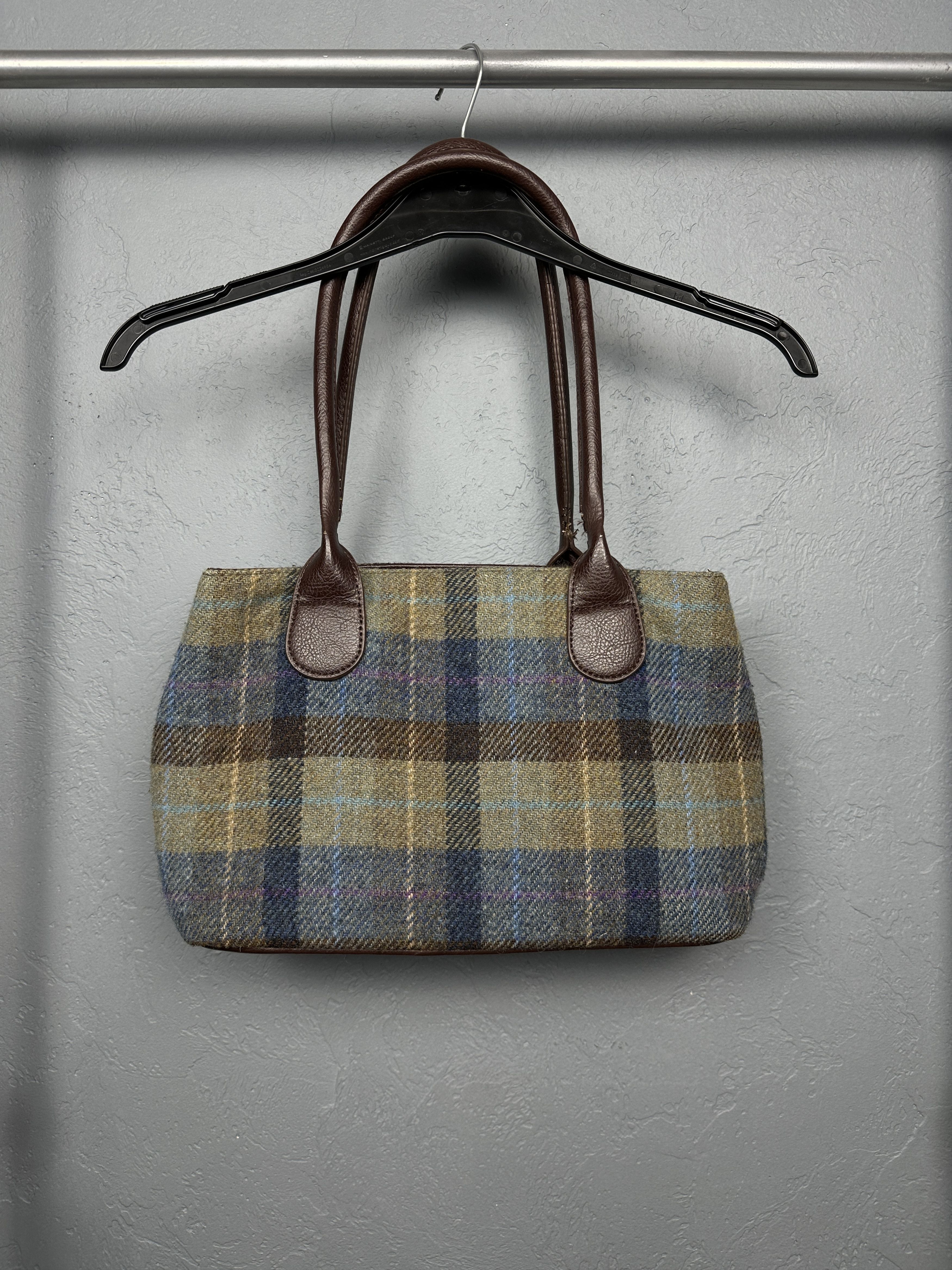 Harris Tweed Harris Tweed Glen Alpin Vintage Wool Handbag Bag Size ONE SIZE - 9 Thumbnail