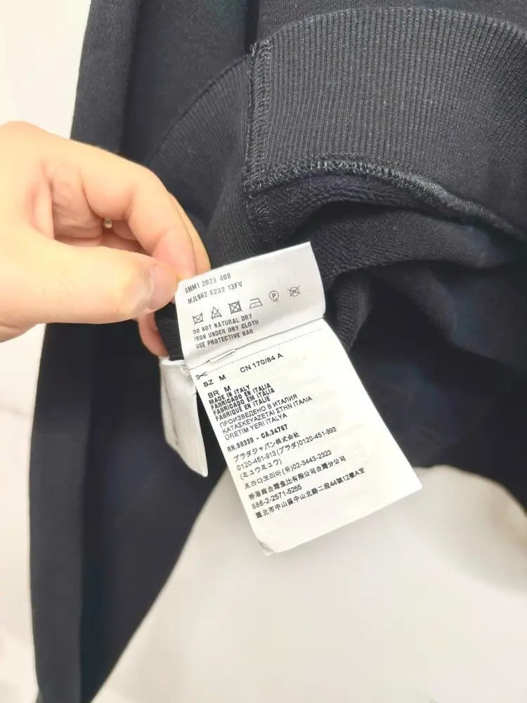 Miu Miu Miu Miu 24SS Logo Pattern Hoodie Size US M / EU 48-50 / 2 - 5 Thumbnail