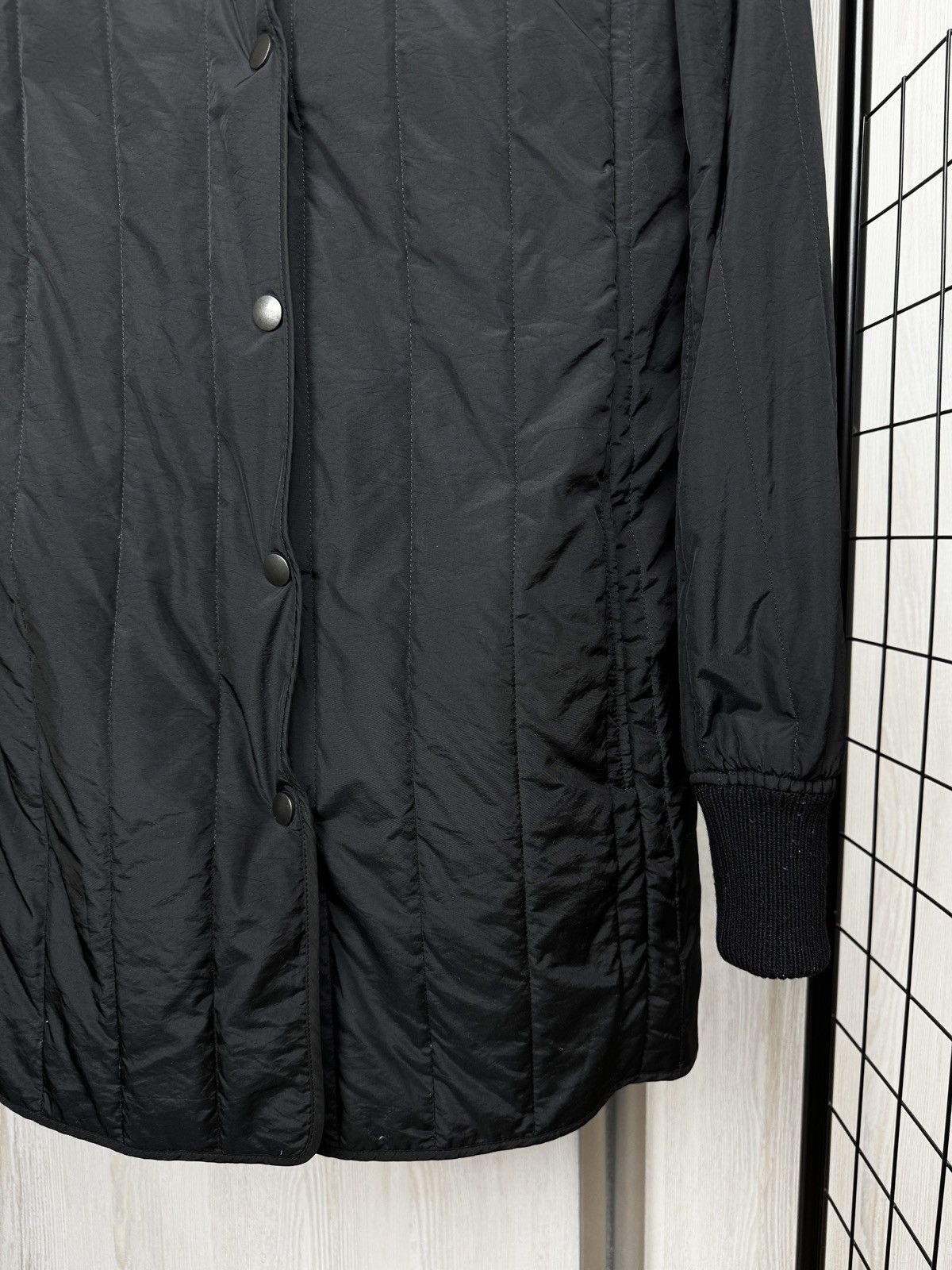 Akris Akris nylon wool black quilted coat jacket size US 8 Size M / US 6-8 / IT 42-44 - 4 Thumbnail