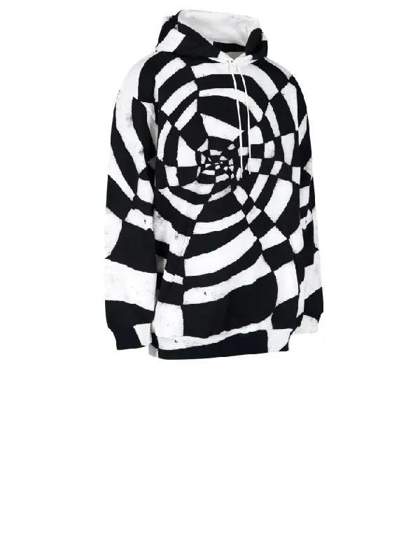 Celine o1bcso1str0724 Hoodies in Ecru/Black Size US M / EU 48-50 / 2 - 2 Thumbnail