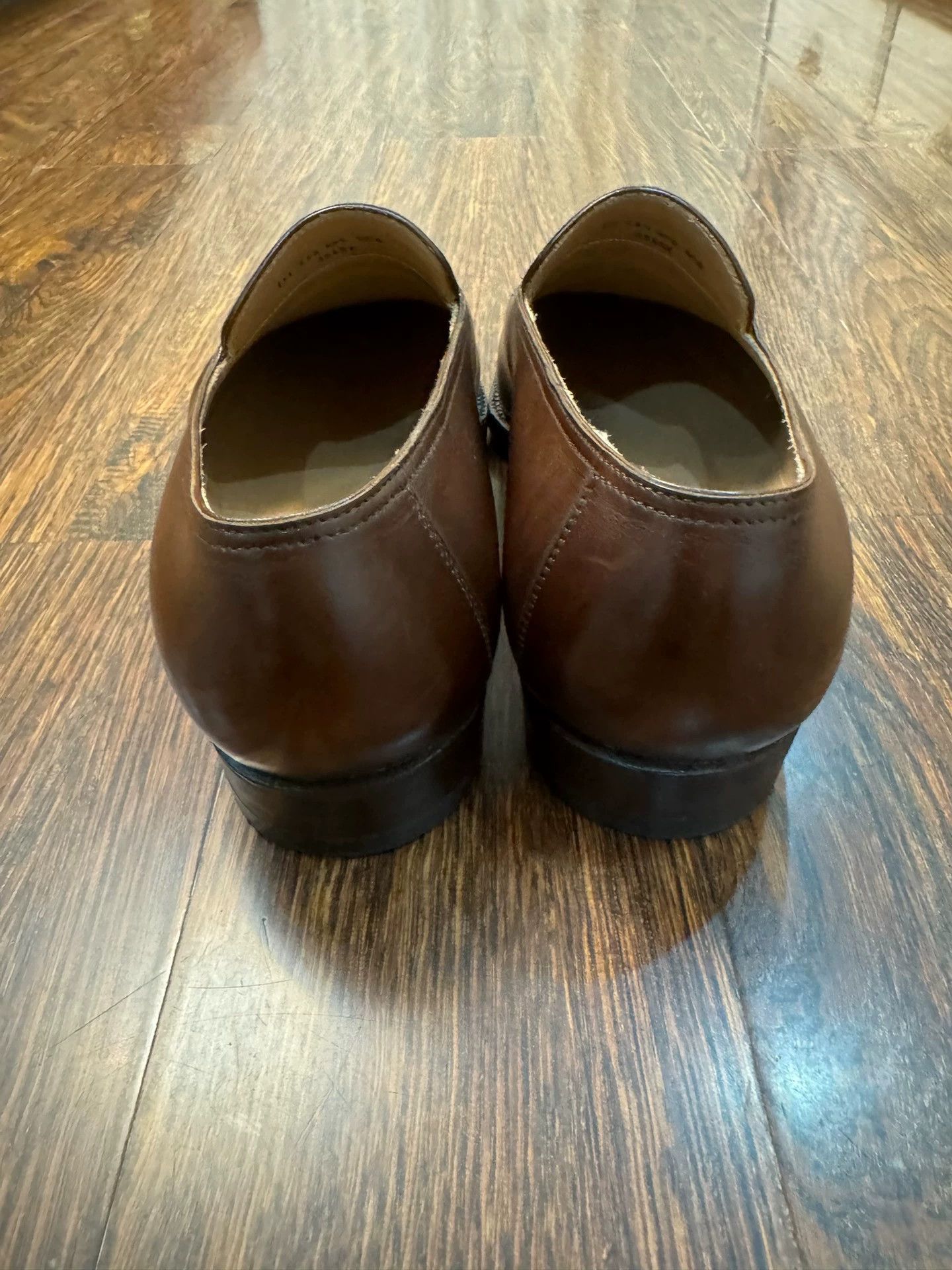 Other SaintCrispin's Men's Mid Brown U-tip Loafer UK6F Worn Once Size US 6.5 / EU 39-40 - 7 Thumbnail