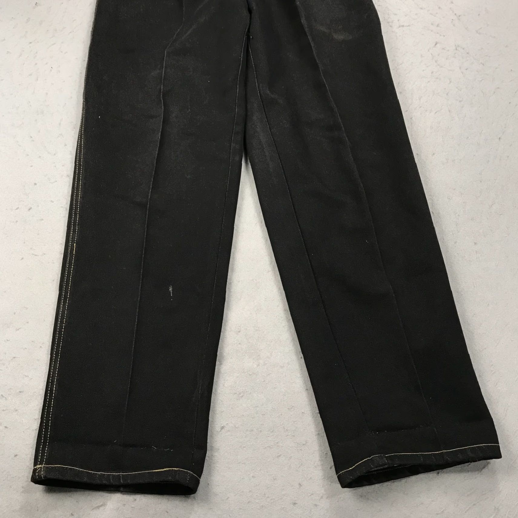 VINTAGE Tommy Hilfiger Jeans Mens 34x32 Black Baggy Carpenter Hip Hop Denim 90s
