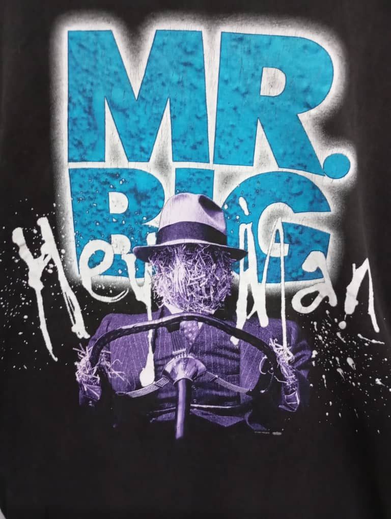 Band Tees VINTAGE 1996 MR BIG TOUR TEE Size US L / EU 52-54 / 3 - 4 Thumbnail