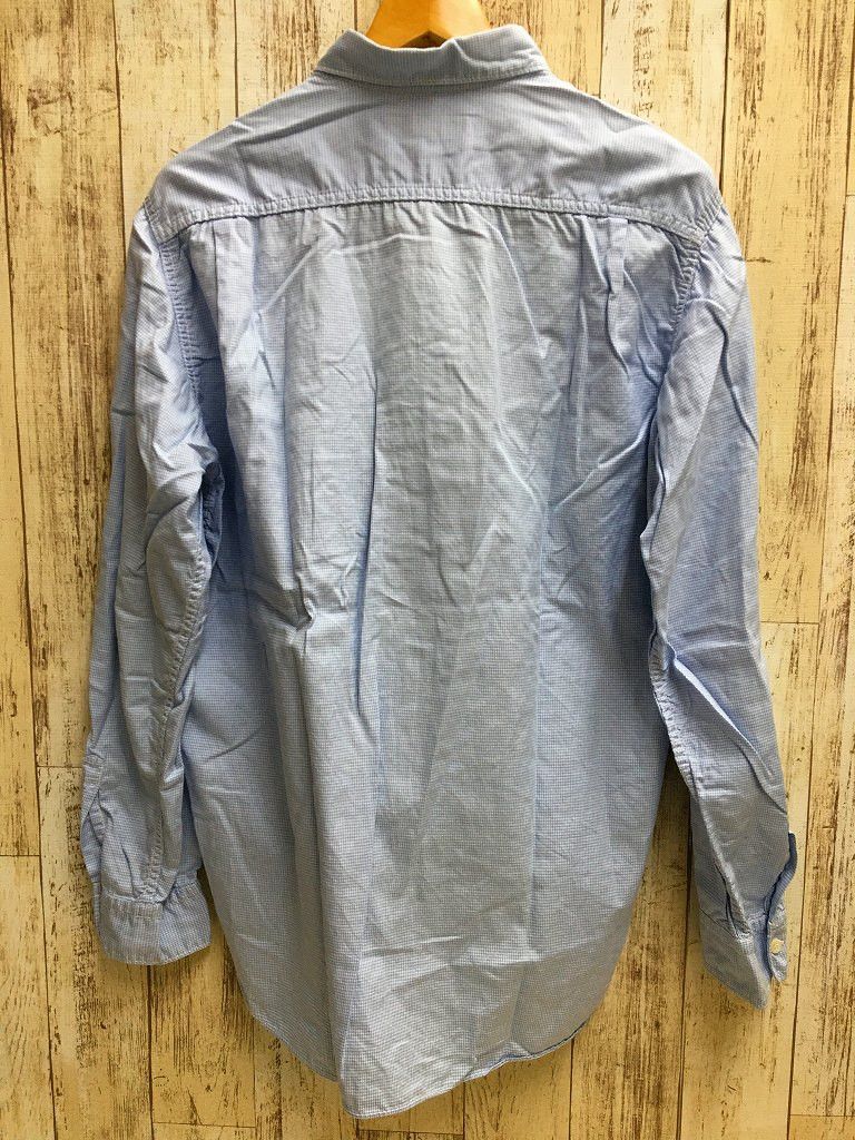 Comme des Garcons Homme Shirt Front Switch Long Sleeve Blue Size US L / EU 52-54 / 3 - 2 Thumbnail