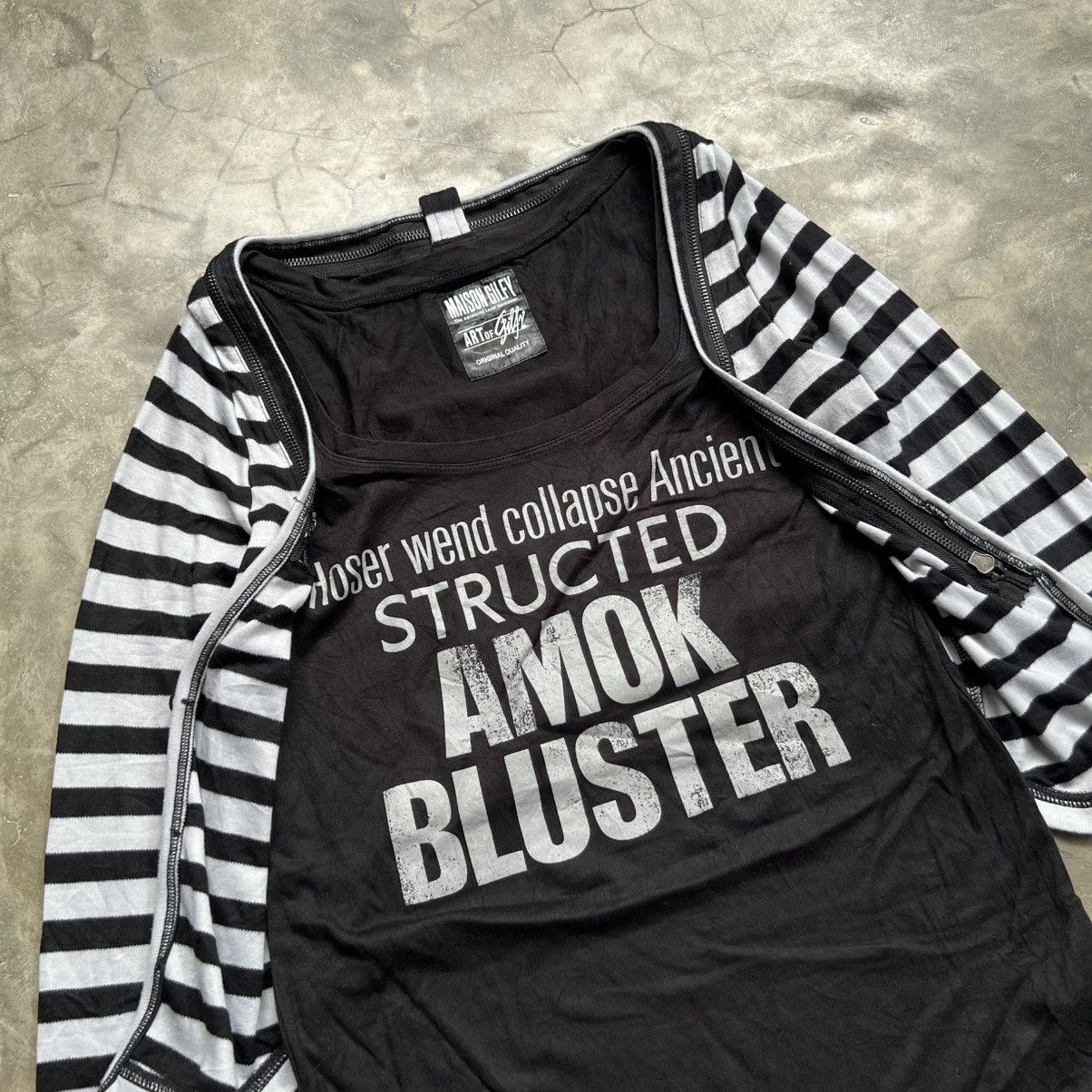 14th Addiction 2000s Maison Gilfy Vkei Style Double Layer Longsleeve Shirt Size US M / EU 48-50 / 2 - 4 Thumbnail