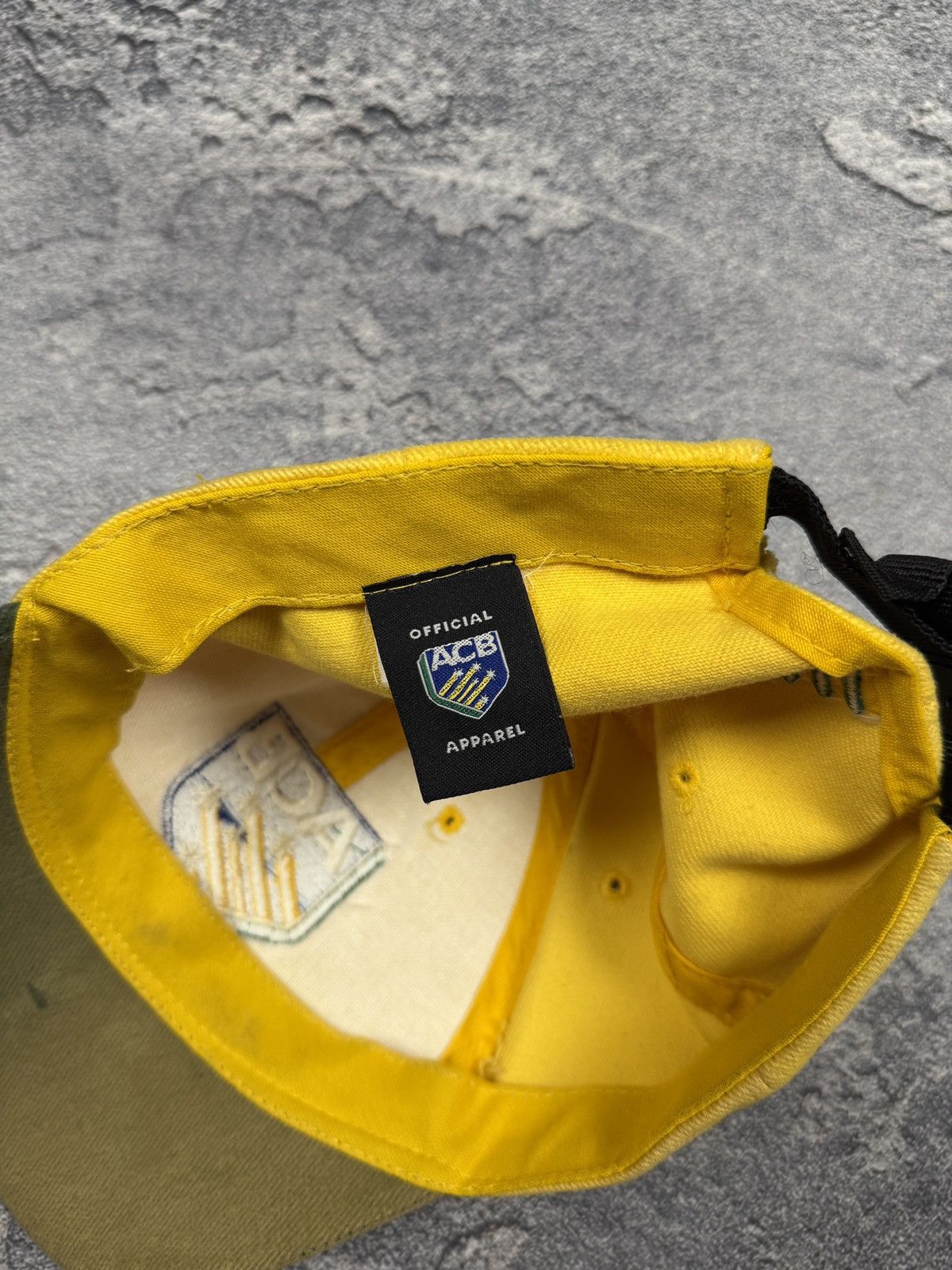 Vintage Vintage Brazil FIFA World Cup Soccer Cap Brasil Hat Size ONE SIZE - 6 Thumbnail
