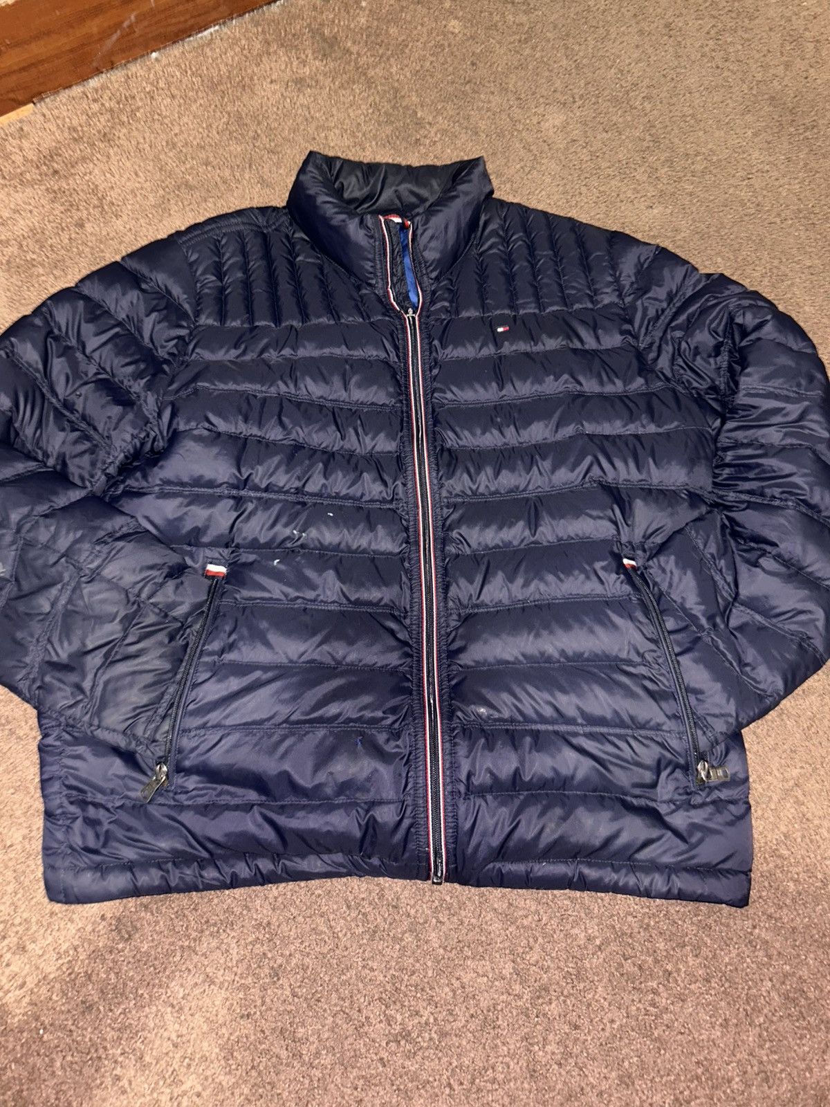 Tommy Hilfiger Tommy Hilfiger, blue puffer jacket Size US M / EU 48-50 / 2 - 1 Thumbnail