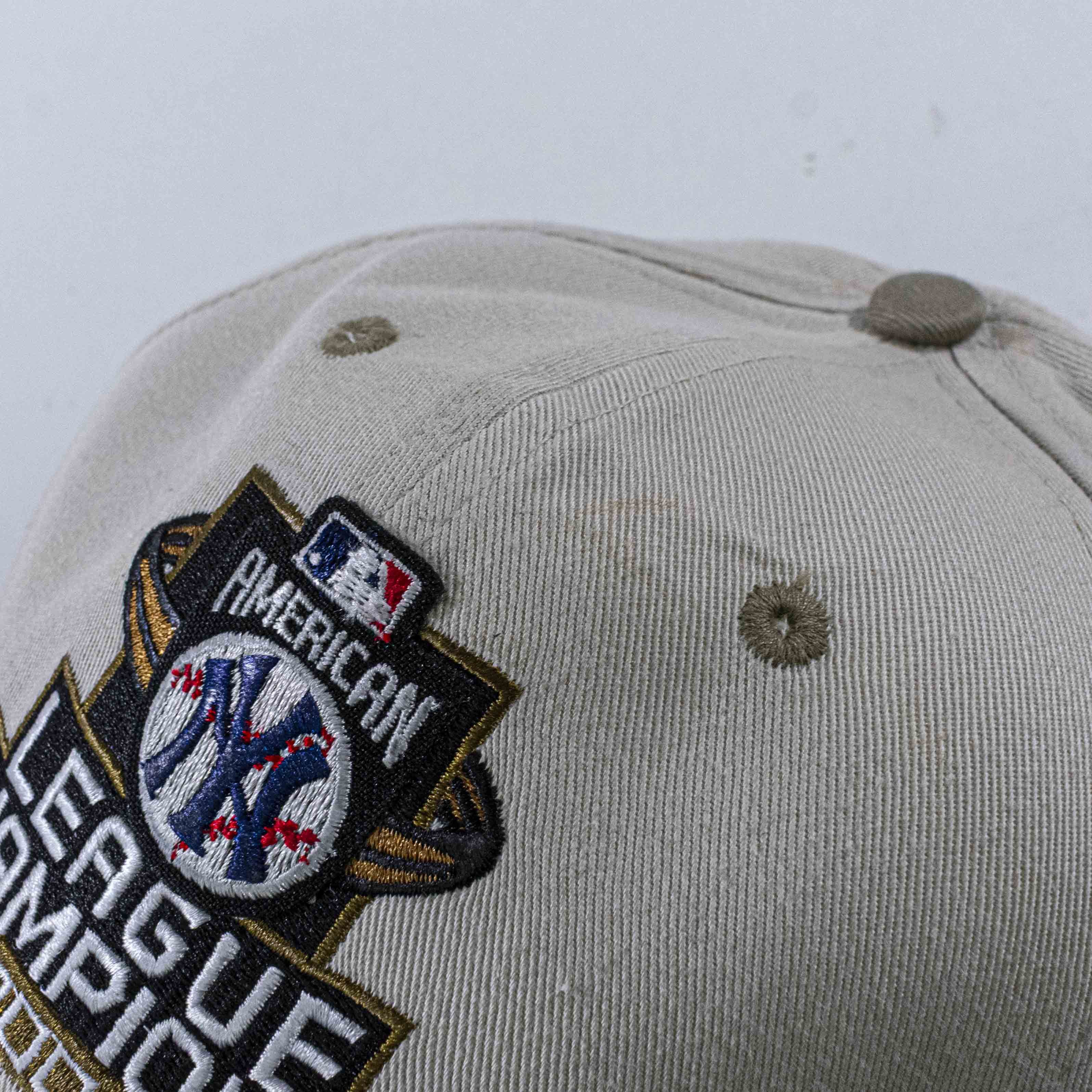 New Era New York Yankees 2001 AL Champions Hat New Era MLB Y2K Size ONE SIZE - 9 Thumbnail