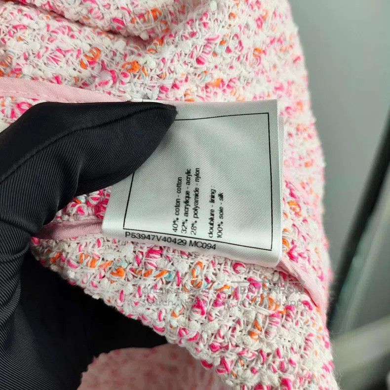 Chanel Chanel Soft tweed small fragrance style coat Size XXS / US 00 / IT 34 - 7 Thumbnail