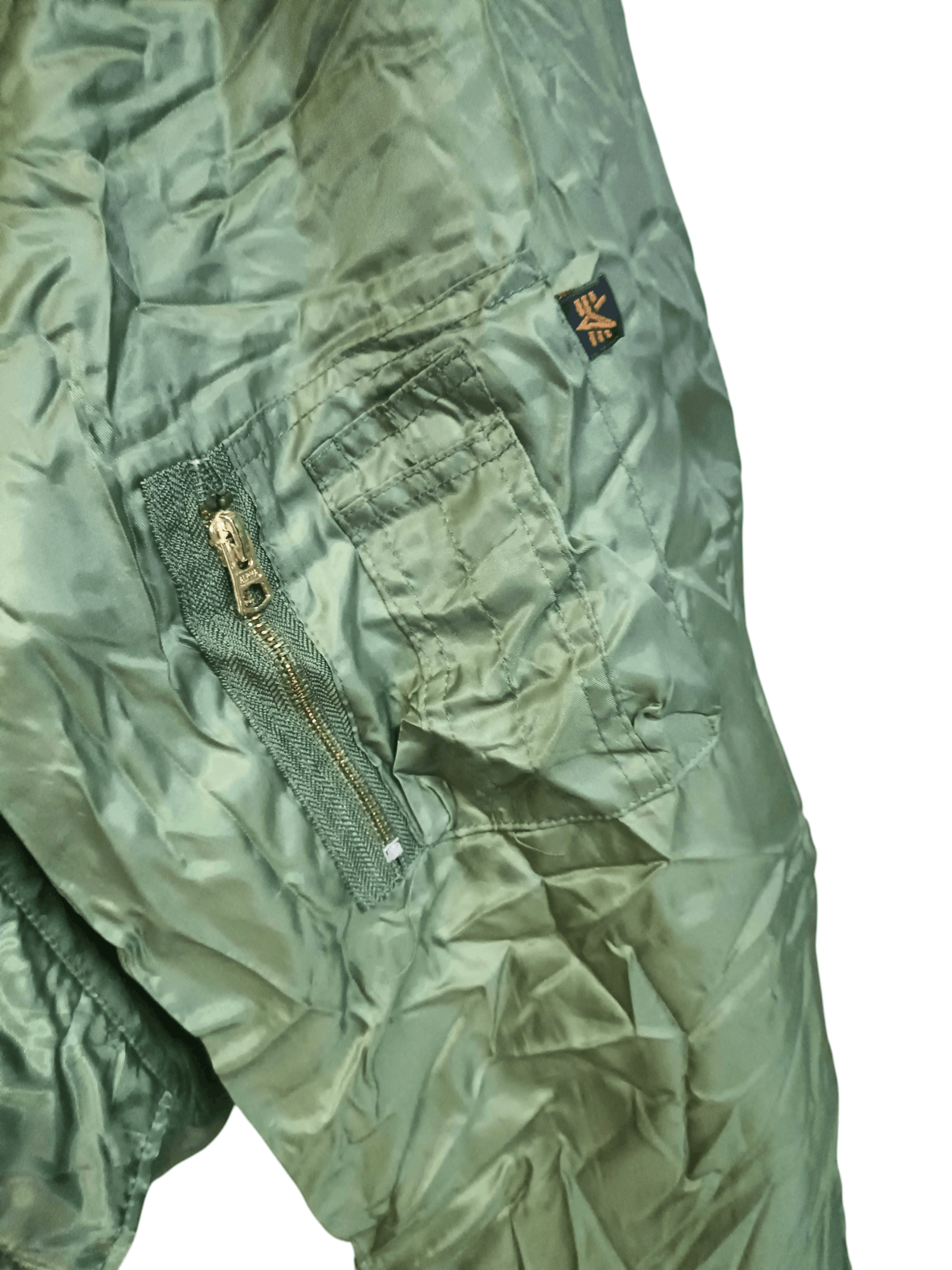 Alpha Industries × Vintage Vtg Alpha Industries Tactical Reversible Jacket Size US XL / EU 56 / 4 - 7 Thumbnail