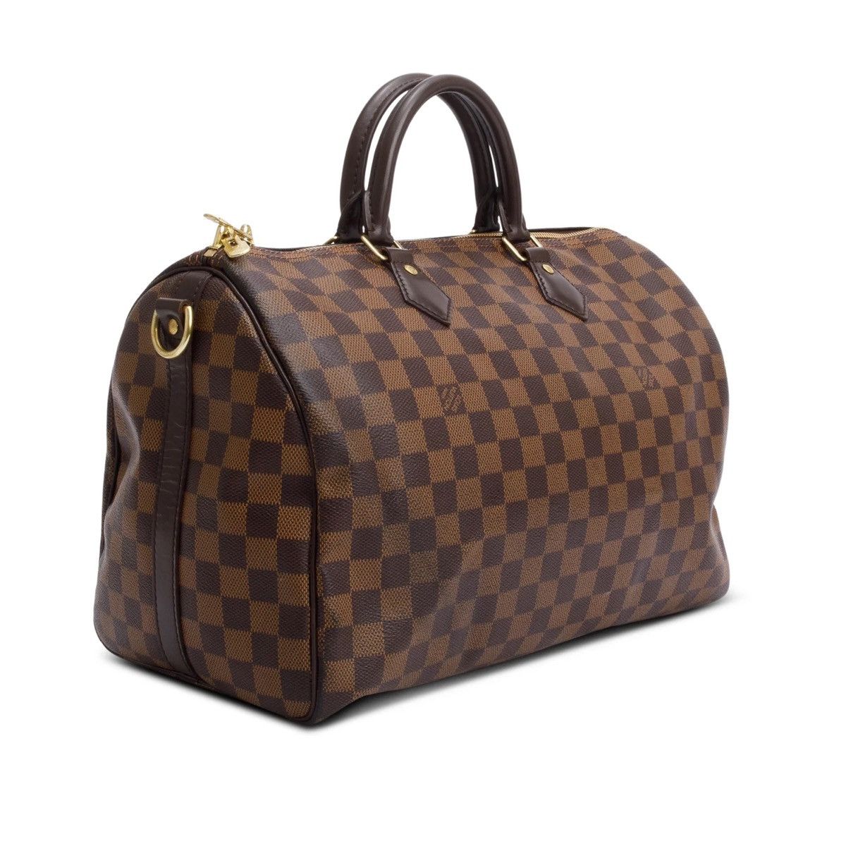 Louis Vuitton LOUIS VUITTON Damier Ebene Speedy Bandouliere 35 Size ONE SIZE - 6 Thumbnail