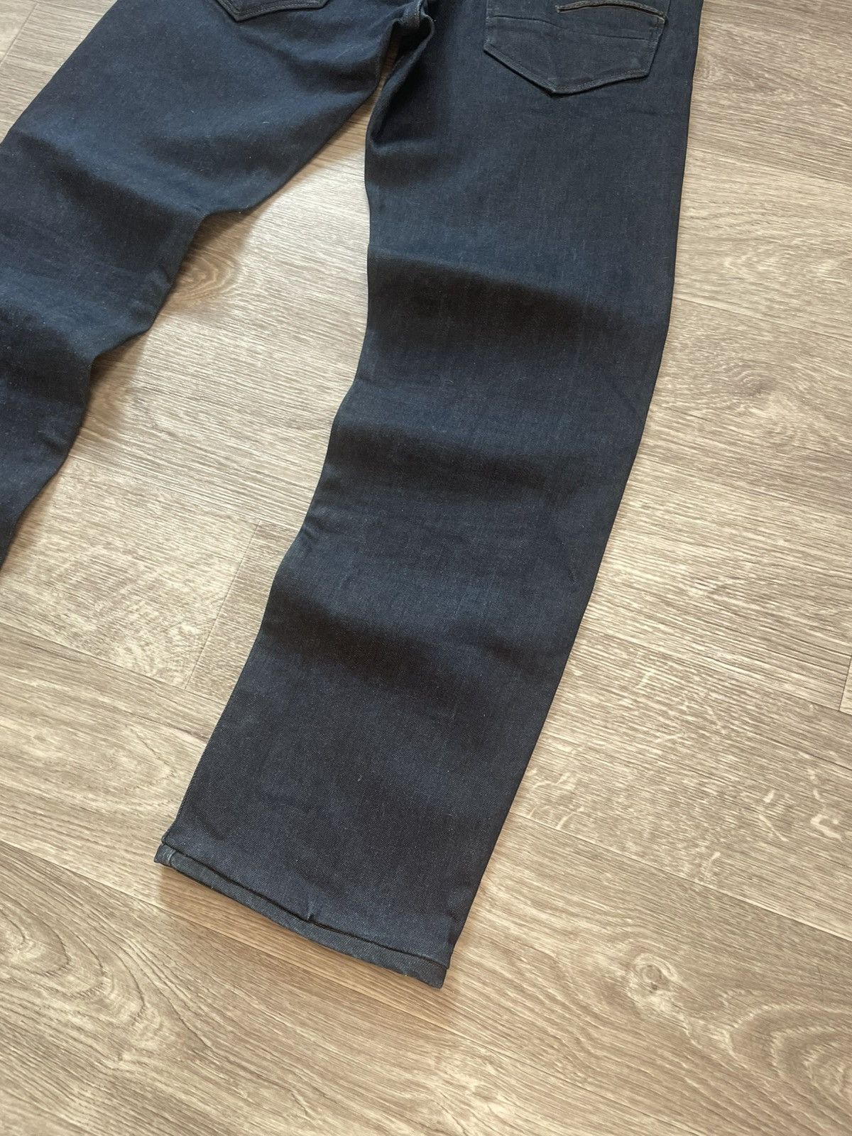 G-Star 29/34 Vintage G-Star Defend Straight Blue Denim Jeans Size US 29 - 15 Thumbnail