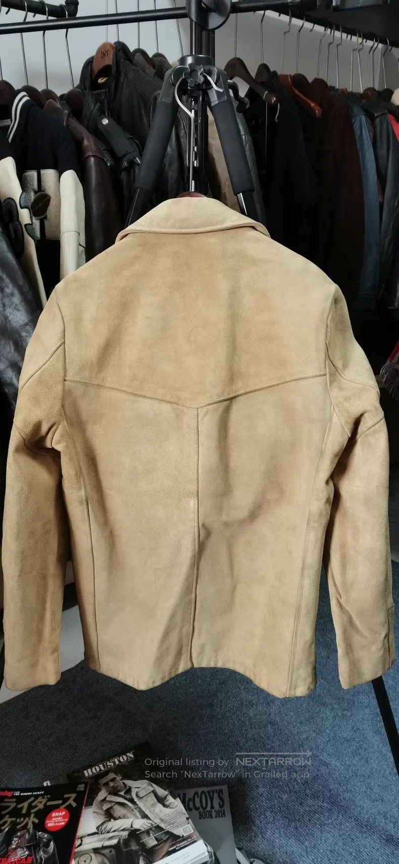 Schott Schott Suede cowhide American vintage four-corner lapel le Size US M / EU 48-50 / 2 - 9 Thumbnail