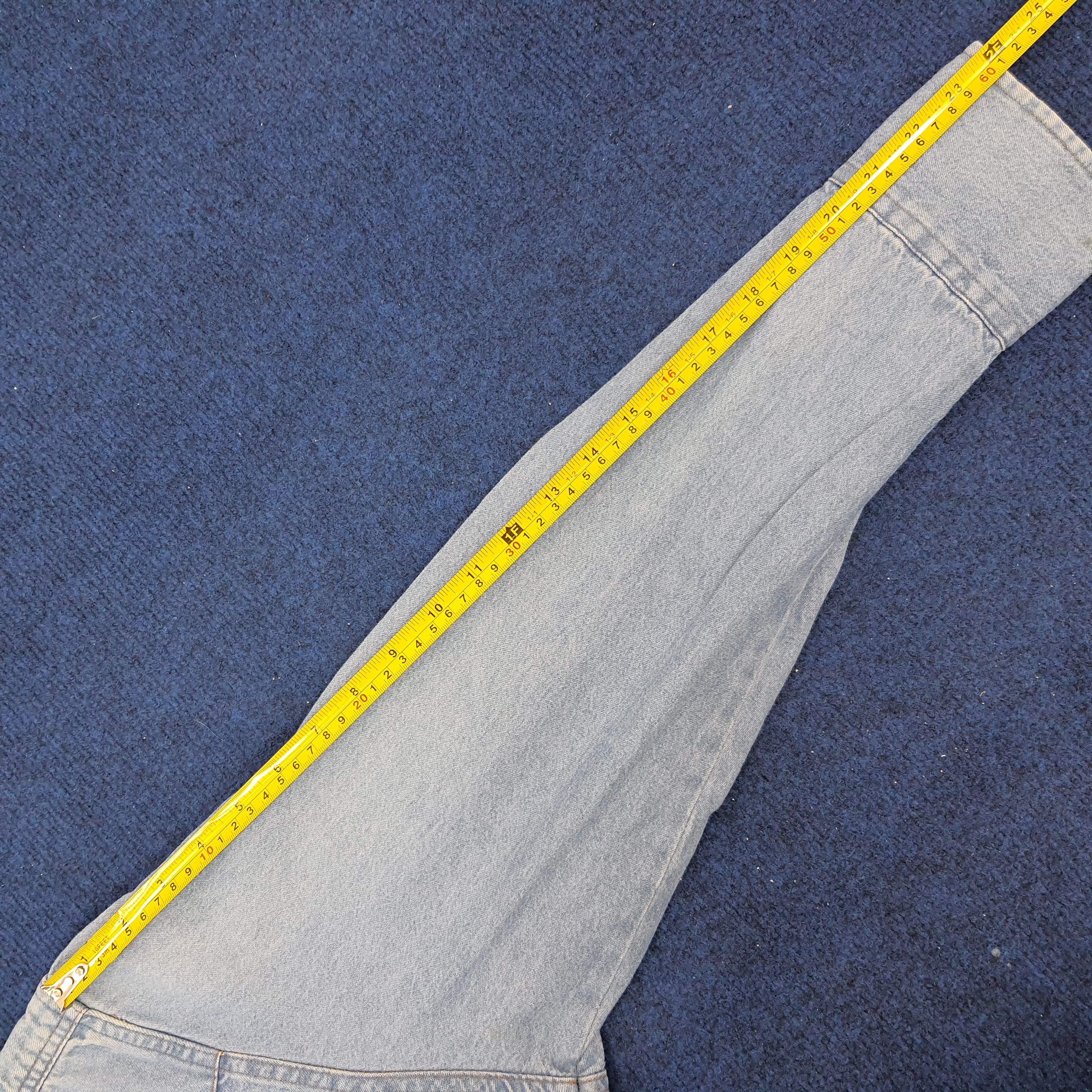Vintage × Wrangler Vintage Wrangler USA American Fashion Style Denim Shirt Size US XL / EU 56 / 4 - 9 Thumbnail