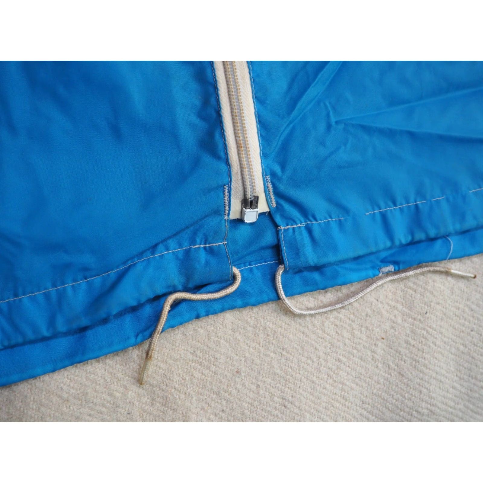Vintage VINTAGE Montgomery Ward Penneys Blue Lightweight Zip Retro Windbreaker Jacket M Size US M / EU 48-50 / 2 - 6 Thumbnail