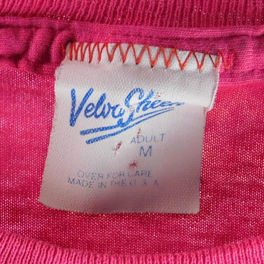 Velva Sheen Vintage Minnie Mouse Florida Graphic T Shirt Size M Pink 80s Size US M / EU 48-50 / 2 - 3 Thumbnail