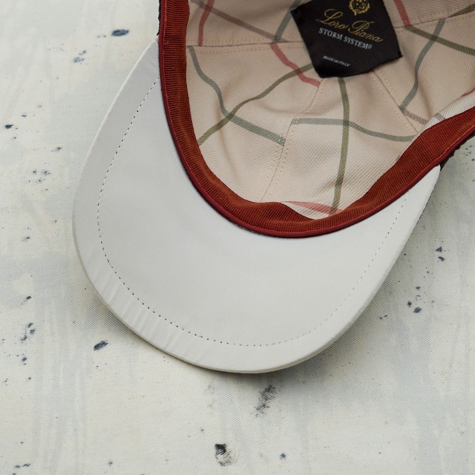 Loro Piana Loro piana storm system rich brown logo baseball cap hat Size ONE SIZE - 5 Thumbnail