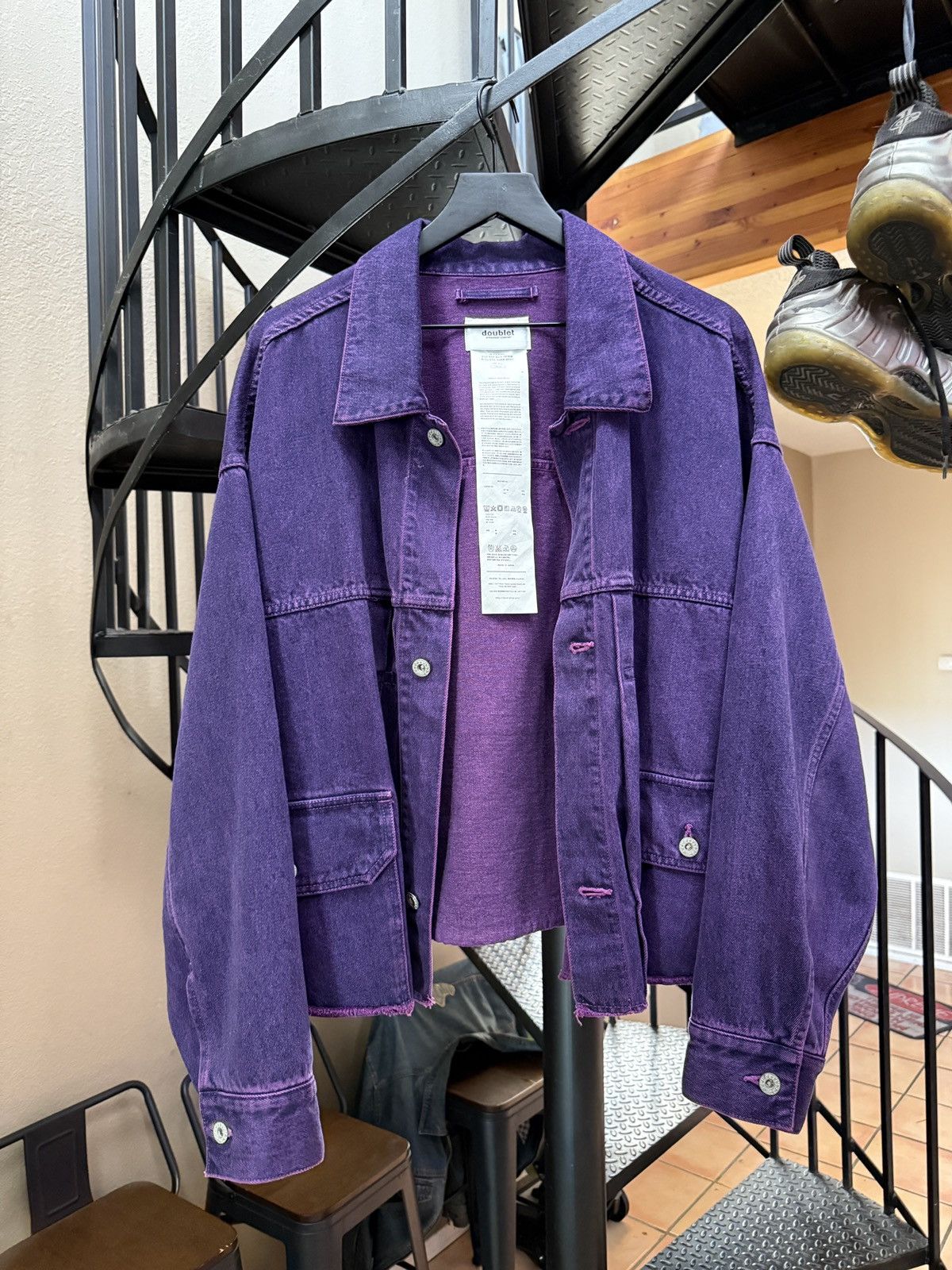 ジャケット・アウター doublet BIG STITCH DENIM BLOUSON 20AW ダブレット doublet big stitch denim blouson