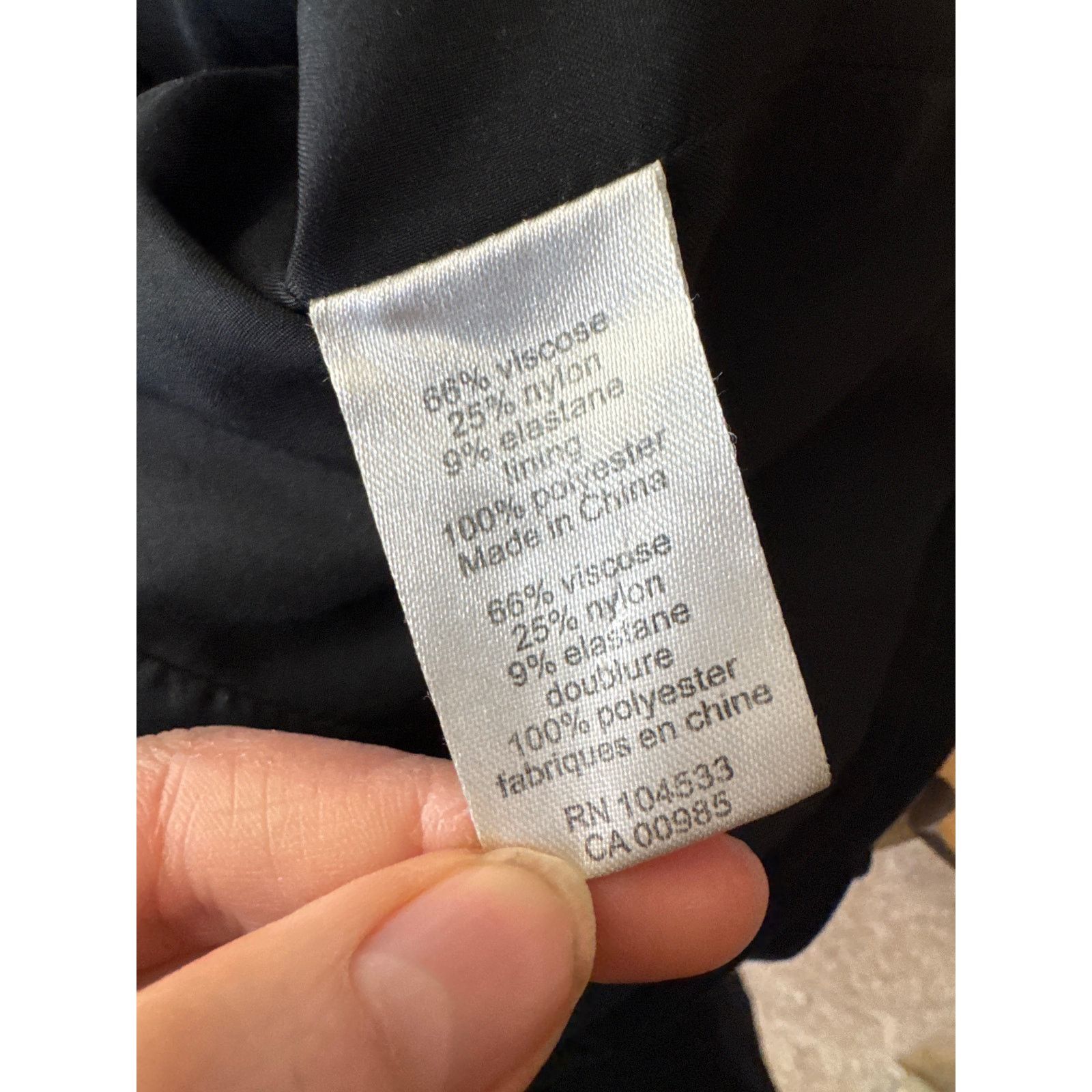 Nanette Lepore NANETTE LEPORE Single Button Double Pocket Black Blazer Size XS / US 0-2 / IT 36-38 - 6 Thumbnail