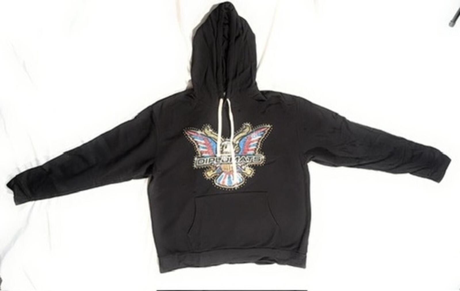 Diplomats Diplomats Blinged Eagle Graphic Hoodie Black XXL - Dipset Size US M / EU 48-50 / 2 - 1 Thumbnail