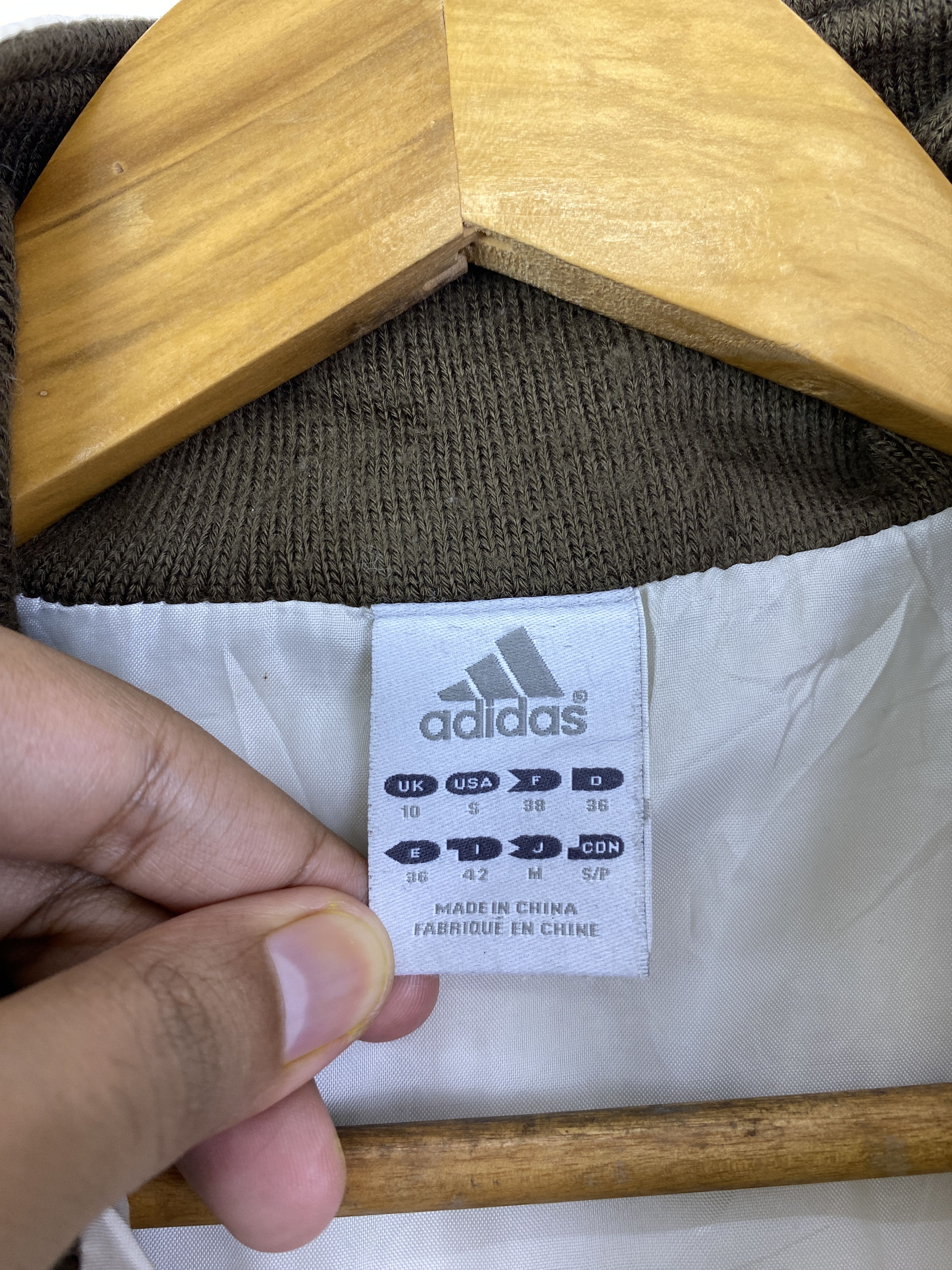 Adidas Adidas Diamond Quilted Full Zipper Jacket JA0230 Size US M / EU 48-50 / 2 - 5 Thumbnail