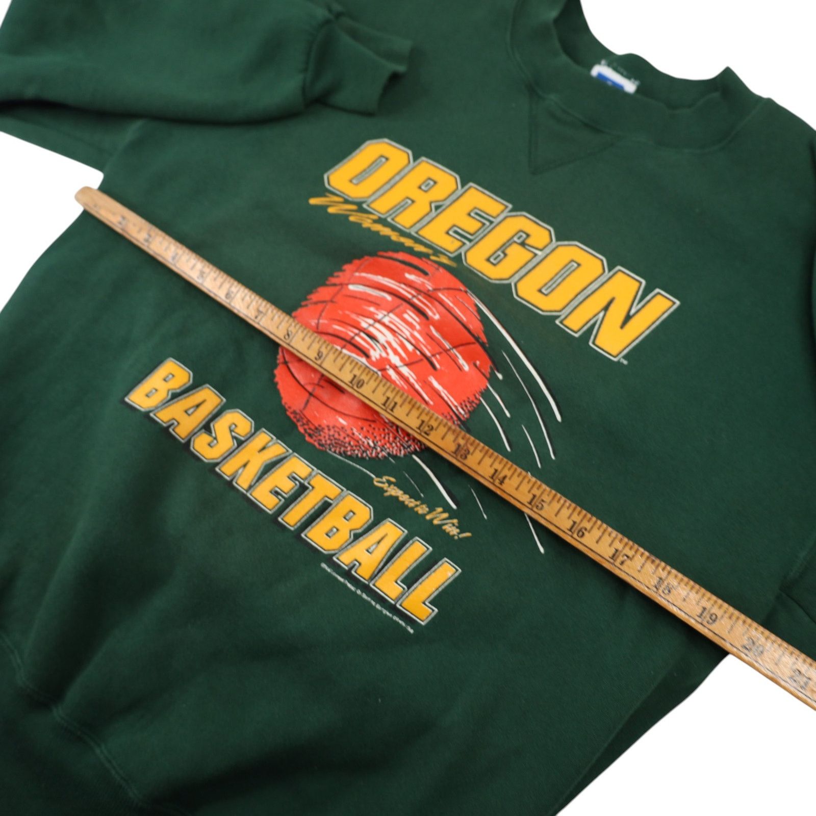 NCAA × Russell Athletic × Vintage Russell University Oregon Ducks Womens Basketball Sweatshirt Size M / US 6-8 / IT 42-44 - 6 Thumbnail