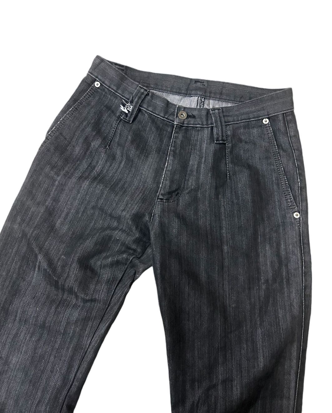 If Six Was Nine × In The Attic × PPFM Japanese Brand Takaio Flared Jeans Size US 30 / EU 46 - 3 Thumbnail